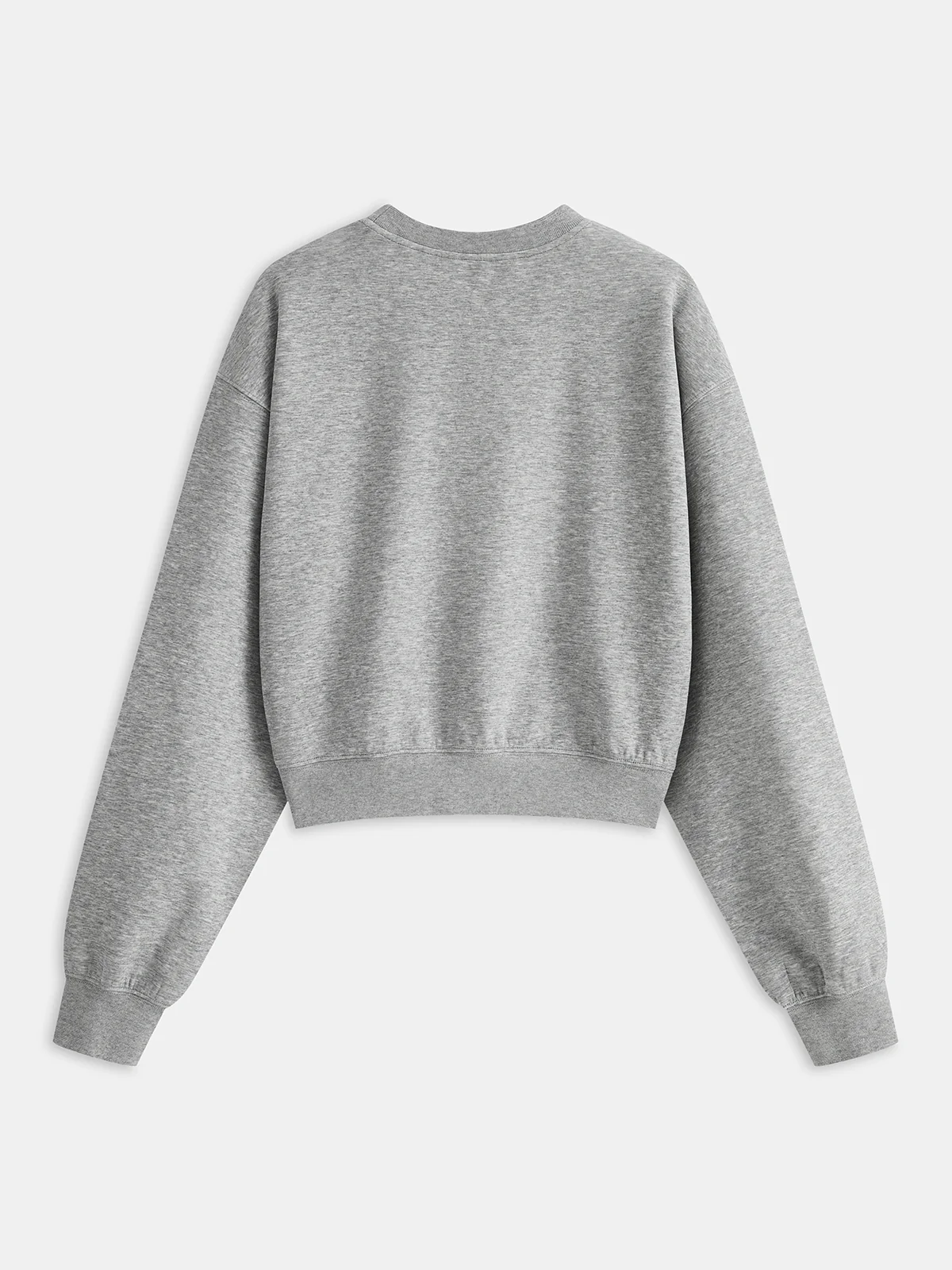 Floral Applique Cropped Sweatshirt - Image 2