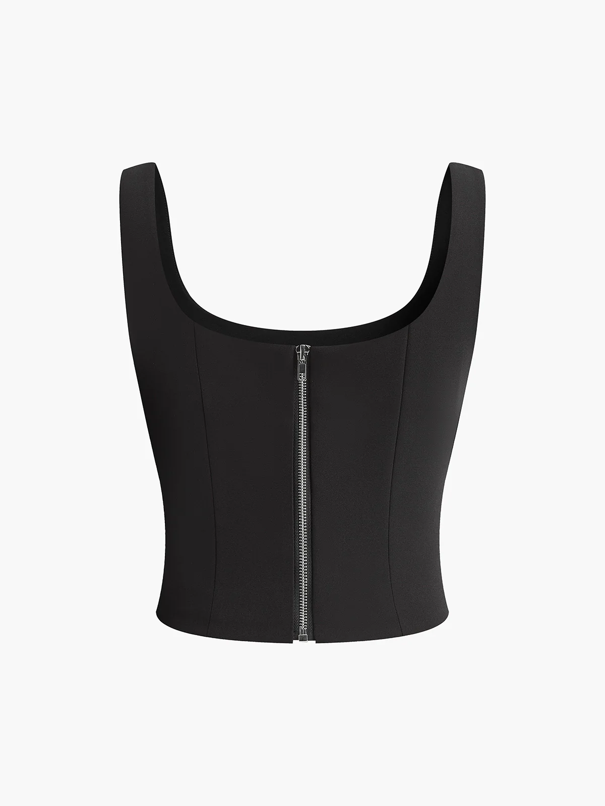 Floral Crystal Back Zipper Top - Image 9