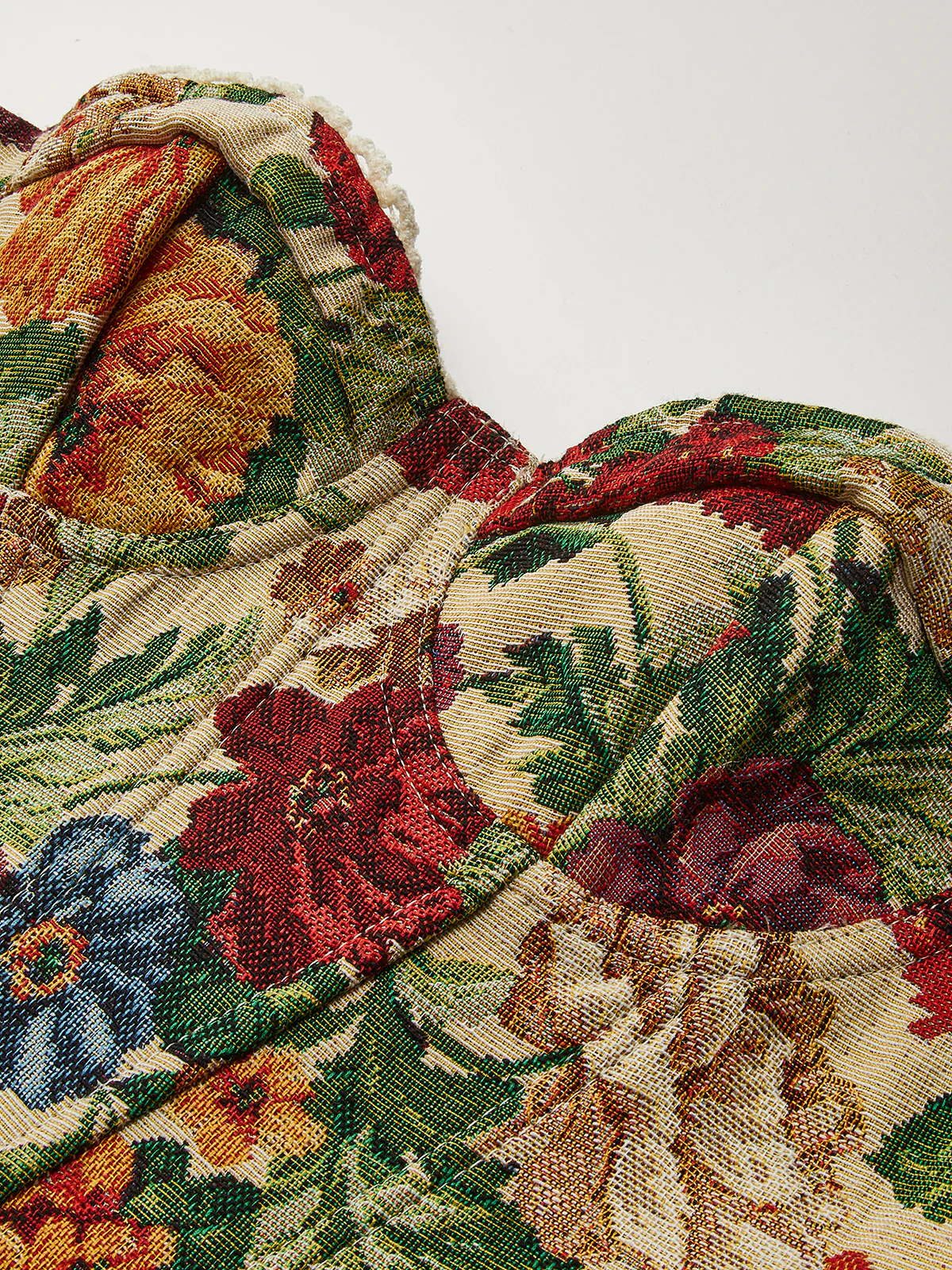 Floral Drawstring Corset - Image 2