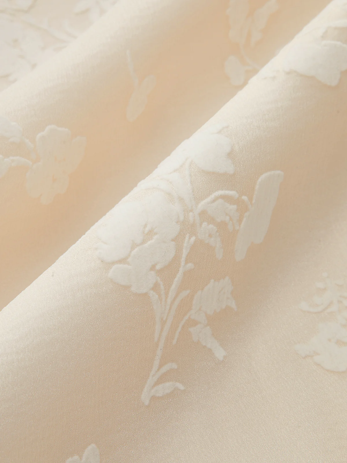 Floral Jacquard Long Dress - Image 9