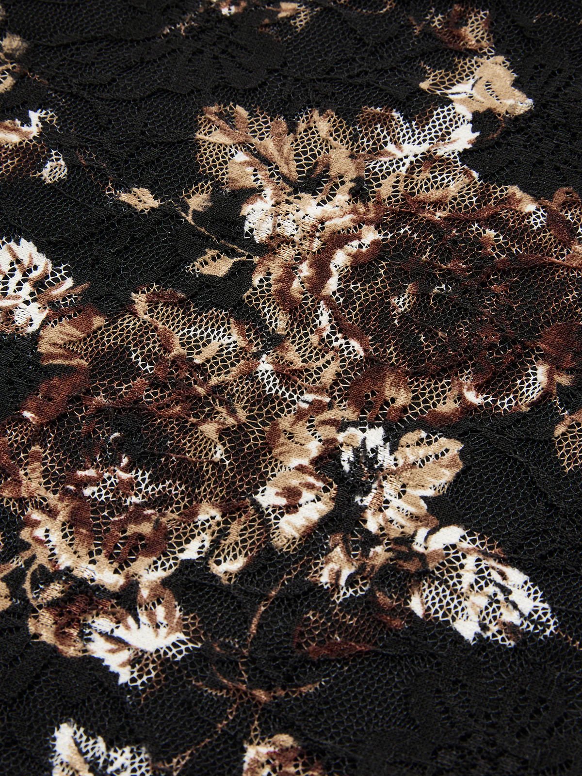 Floral Lace Cami Dress & Wrap Satin Skirt Set - Image 7