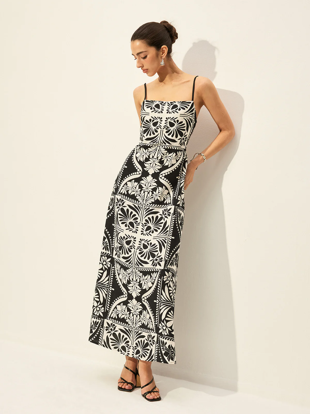 Floral Print Cami Dress - Image 4