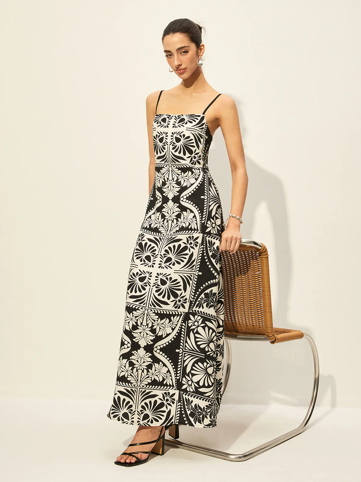 Floral Print Cami Dress - Image 7