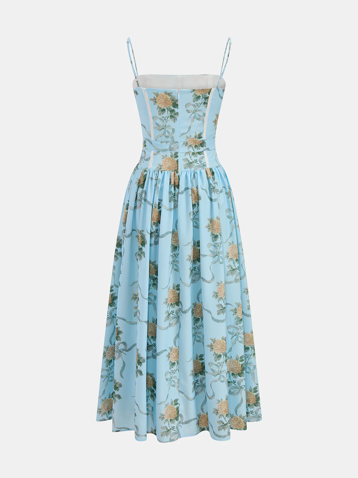 Floral Print Cami Midi Dress - Image 2