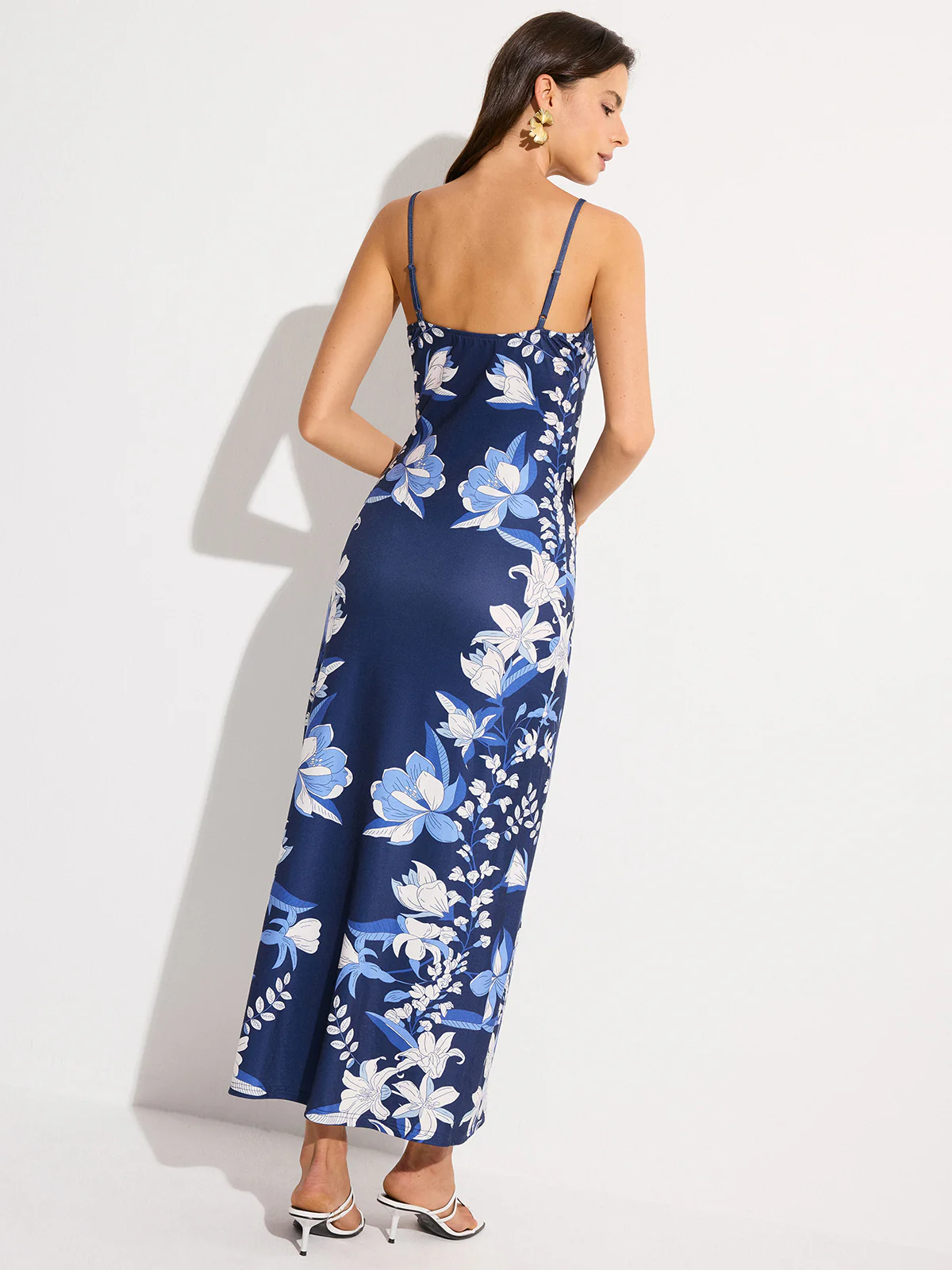 Floral Print Maxi Dress - Image 5