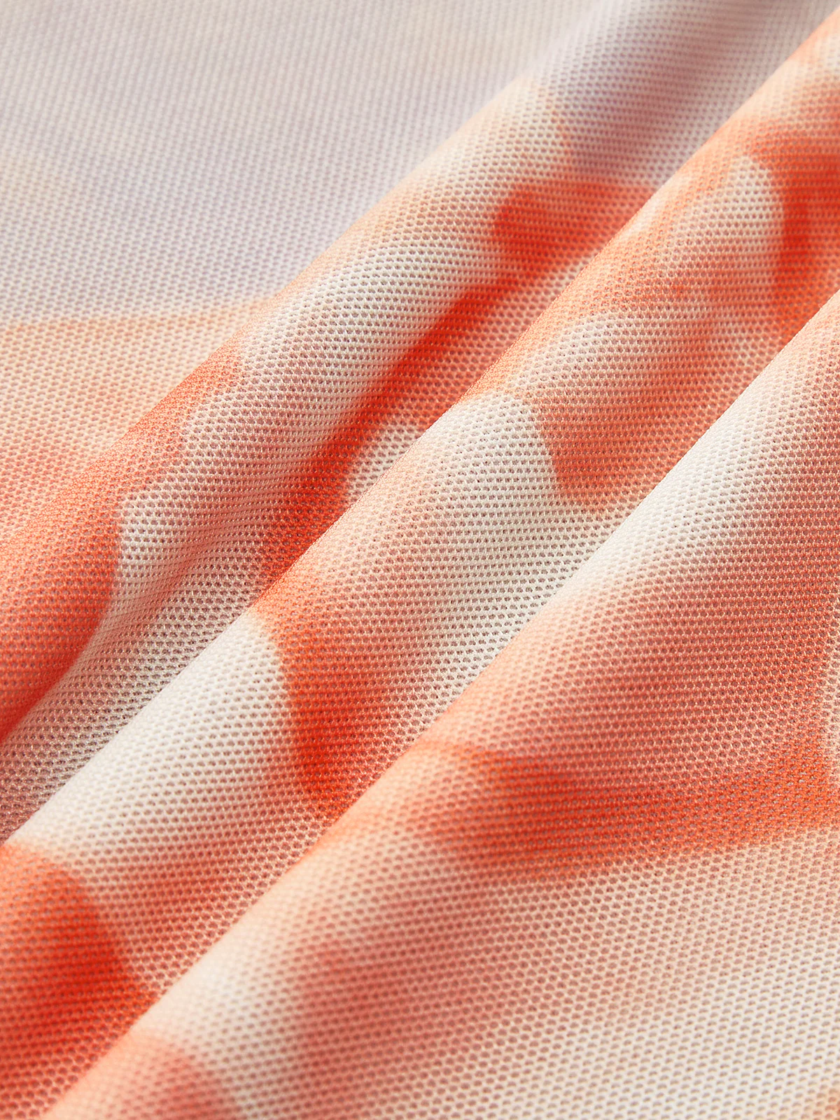 Floral Print Mesh Dress - Image 3