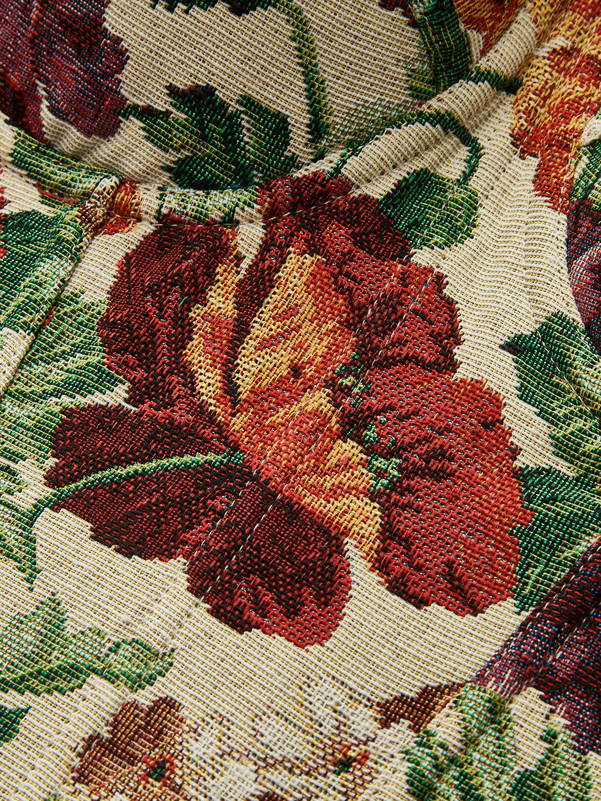 Floral Print Sweetheart Corset - Image 5