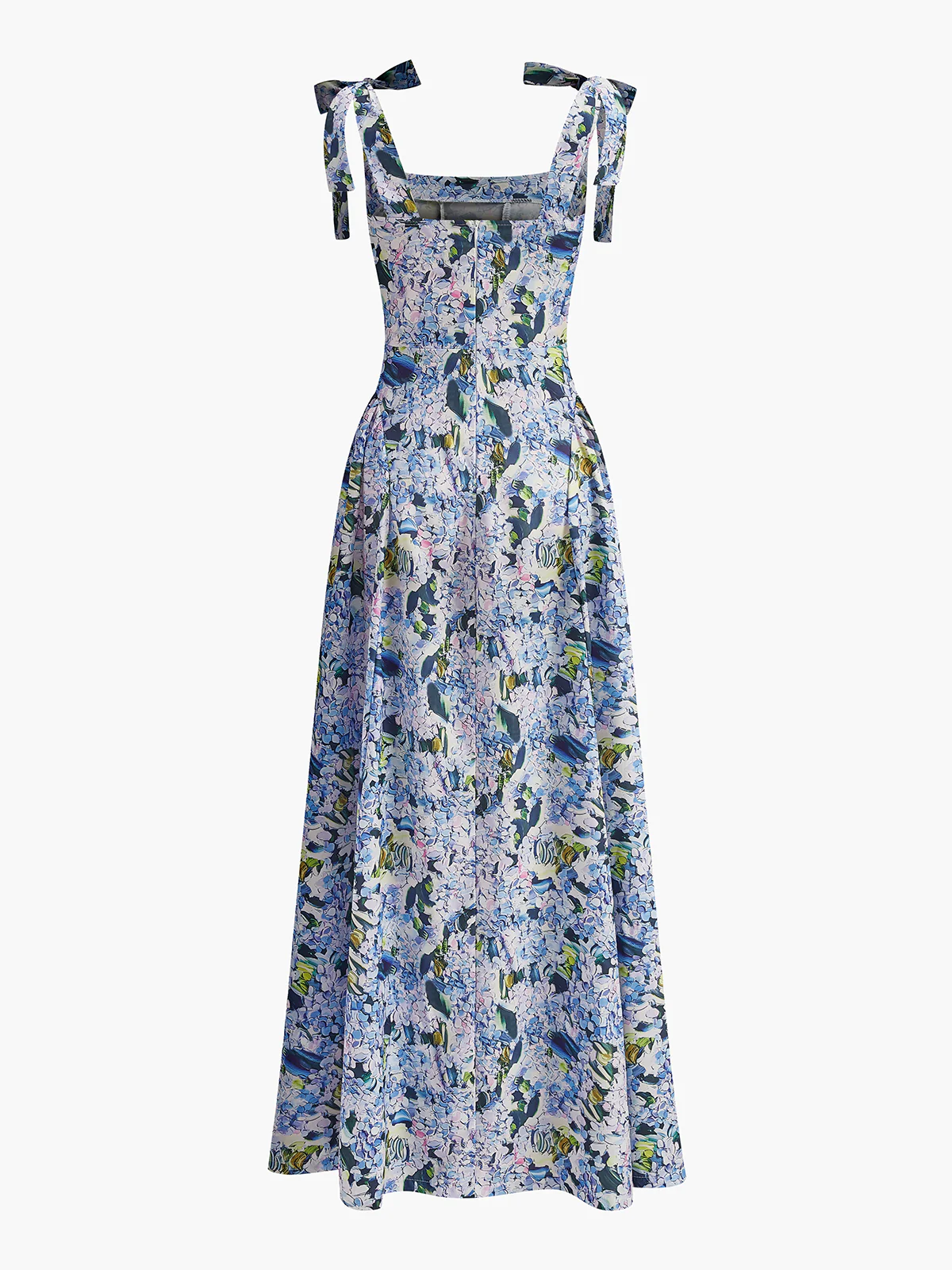 Floral Print Tie-Strap Dress - Image 2