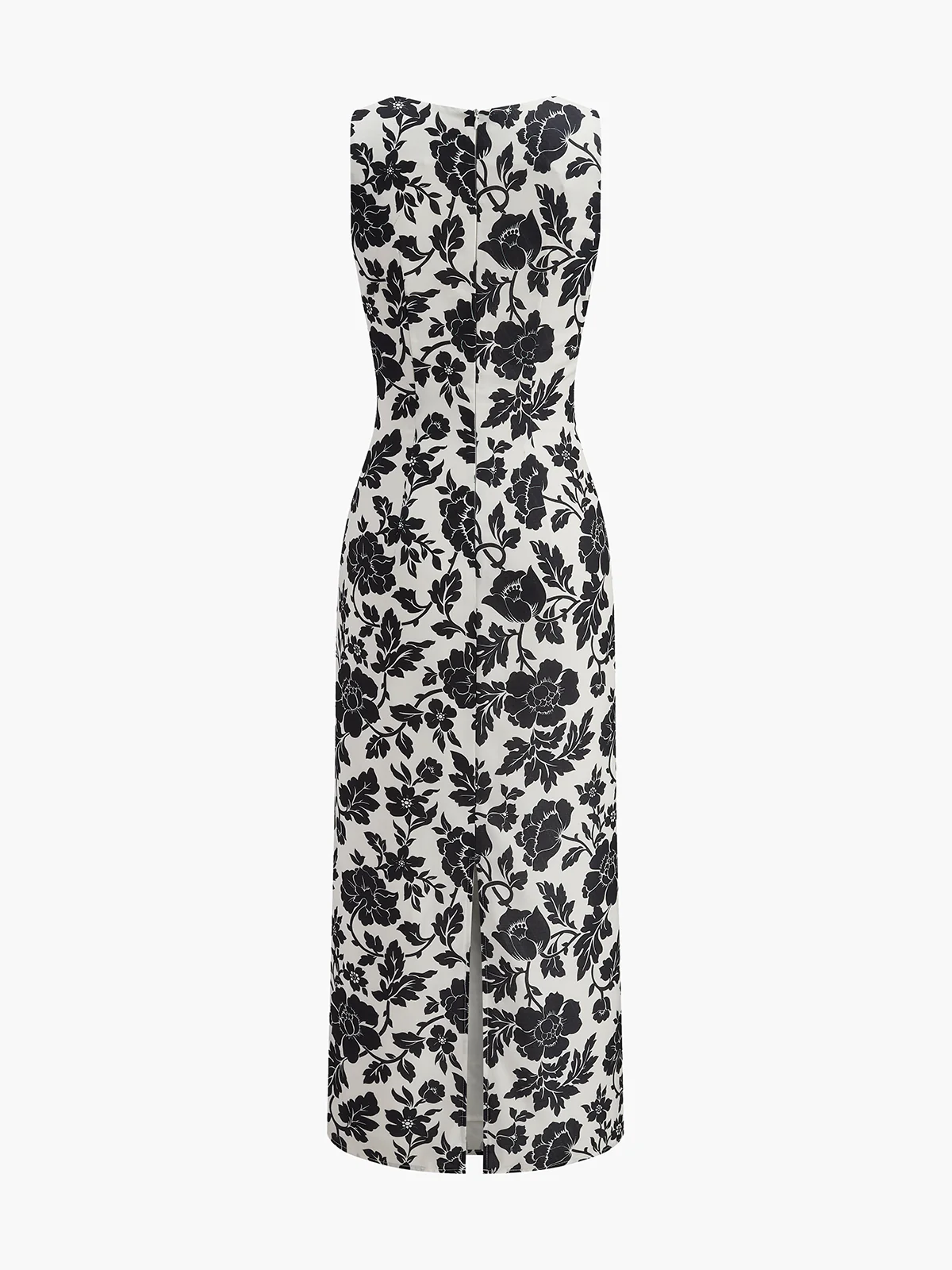 Floral Square Neck Slip Dress - Image 7