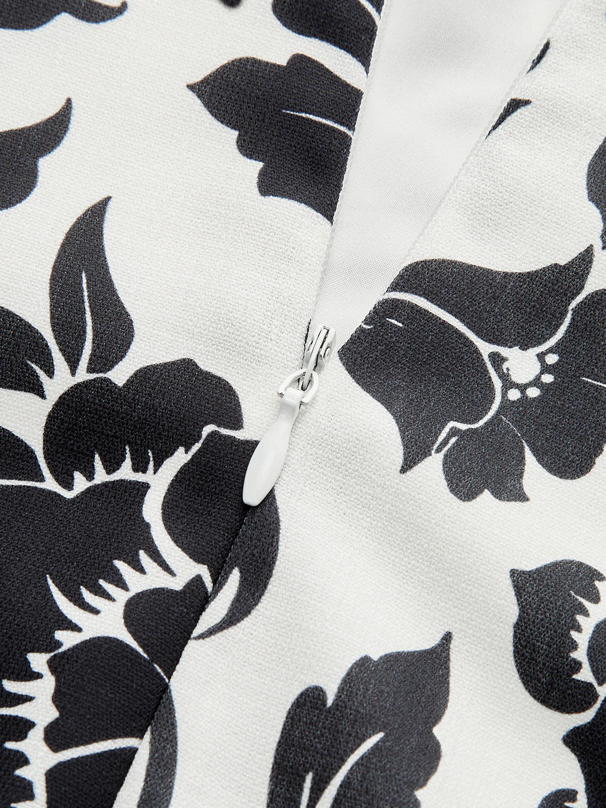 Floral Square Neck Slip Dress - Image 8