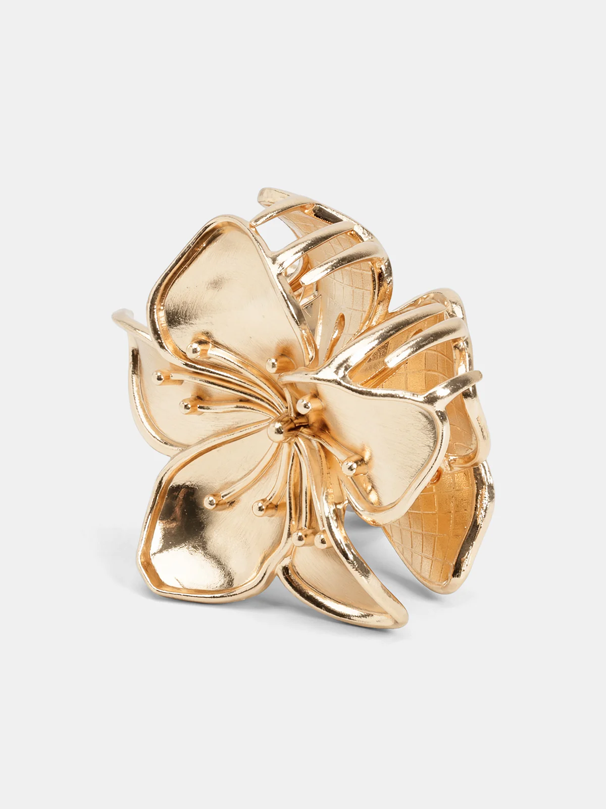 Flower Shaped Hair Claw Clip - Image 2