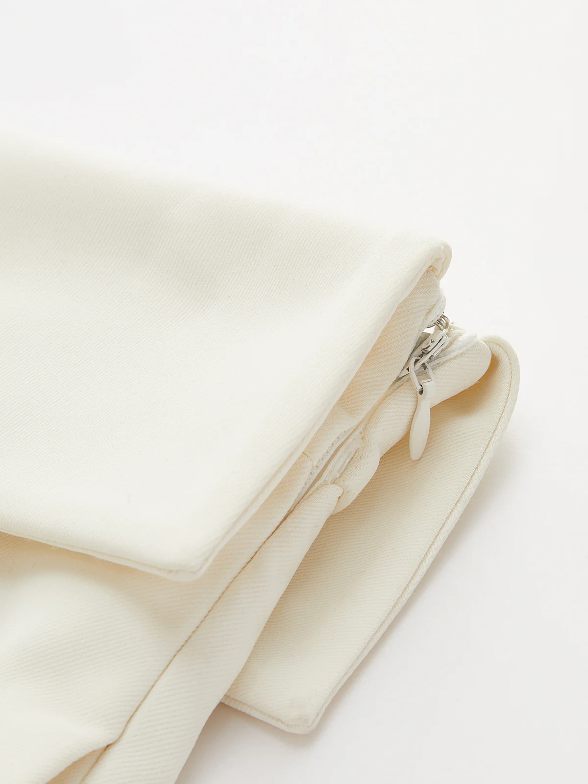 Foldover Waistband High-Waisted Wide-Leg Pants - Image 4