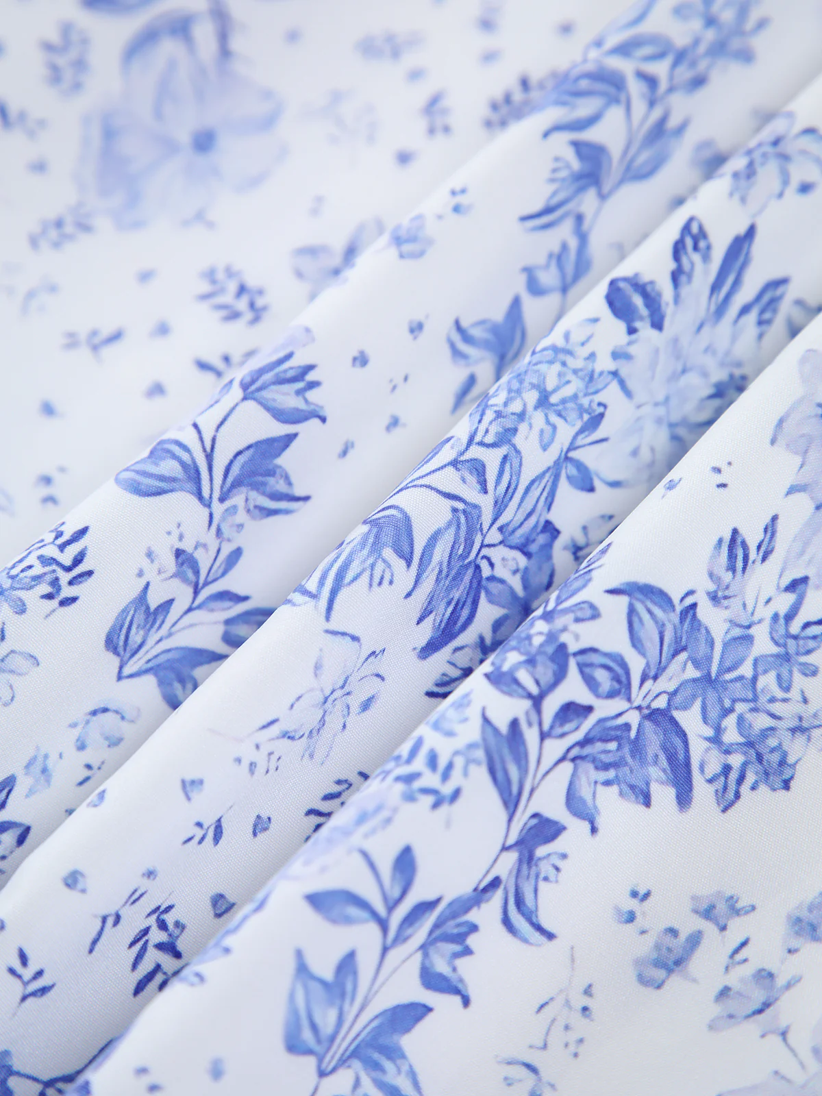 Forget Me Not Floral Pockets Zippered Long Dress - Image 5