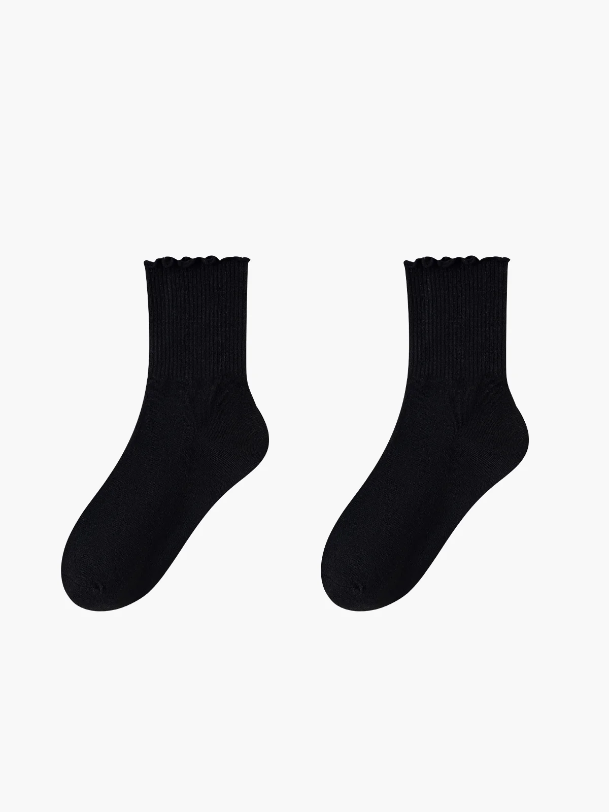 Frilled Hem Socks - Image 2