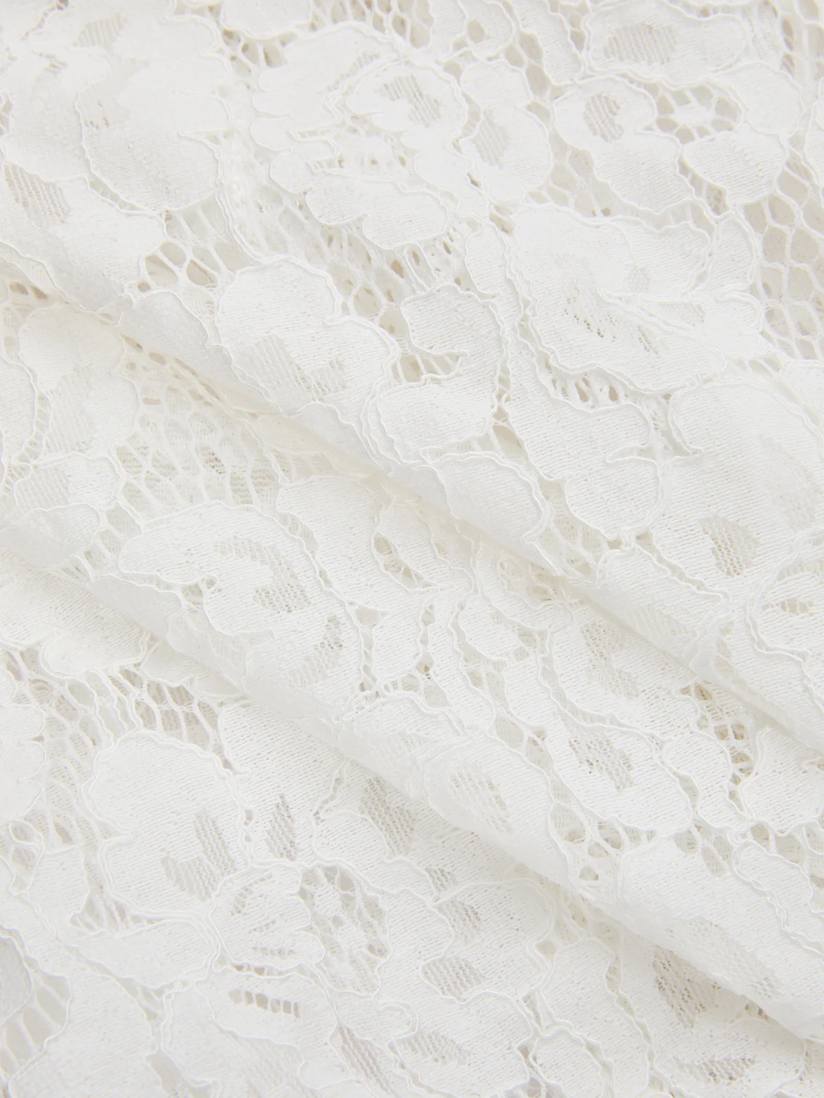 Frog Closure Lace Mandarin Collar Blouse - Image 4