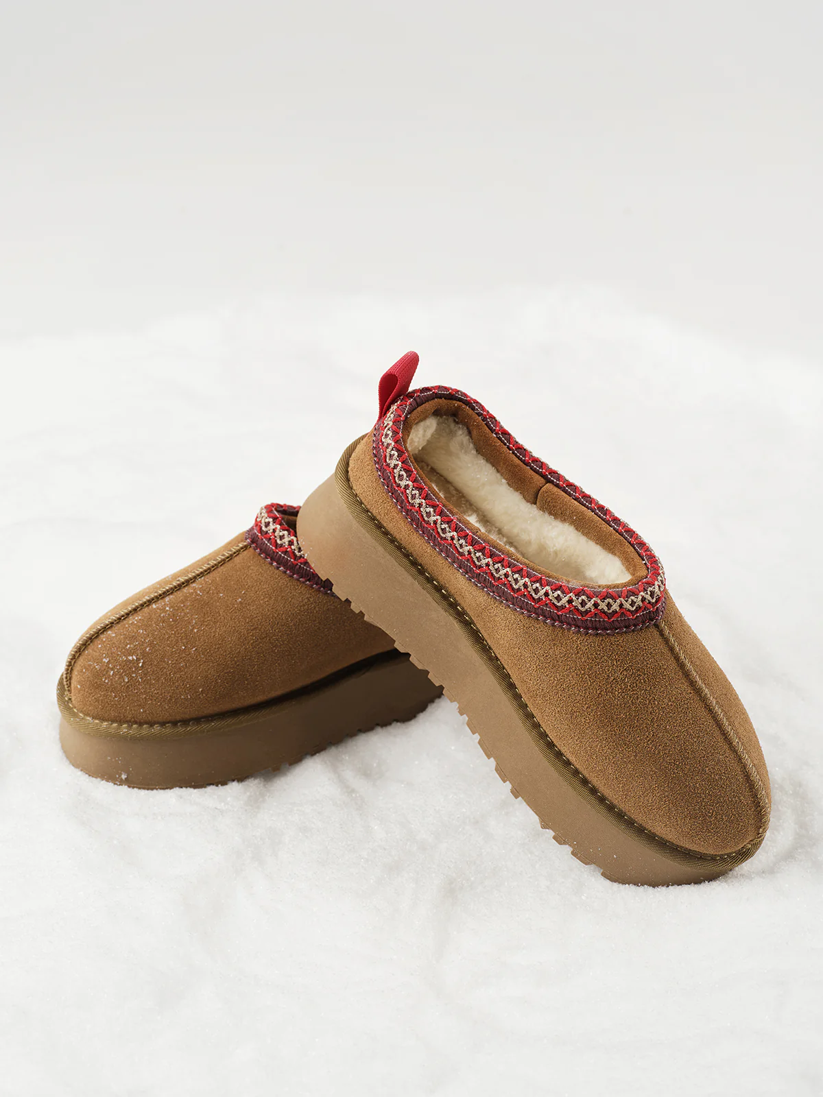 Fur Integrated Platform Snow Boots - Image 7