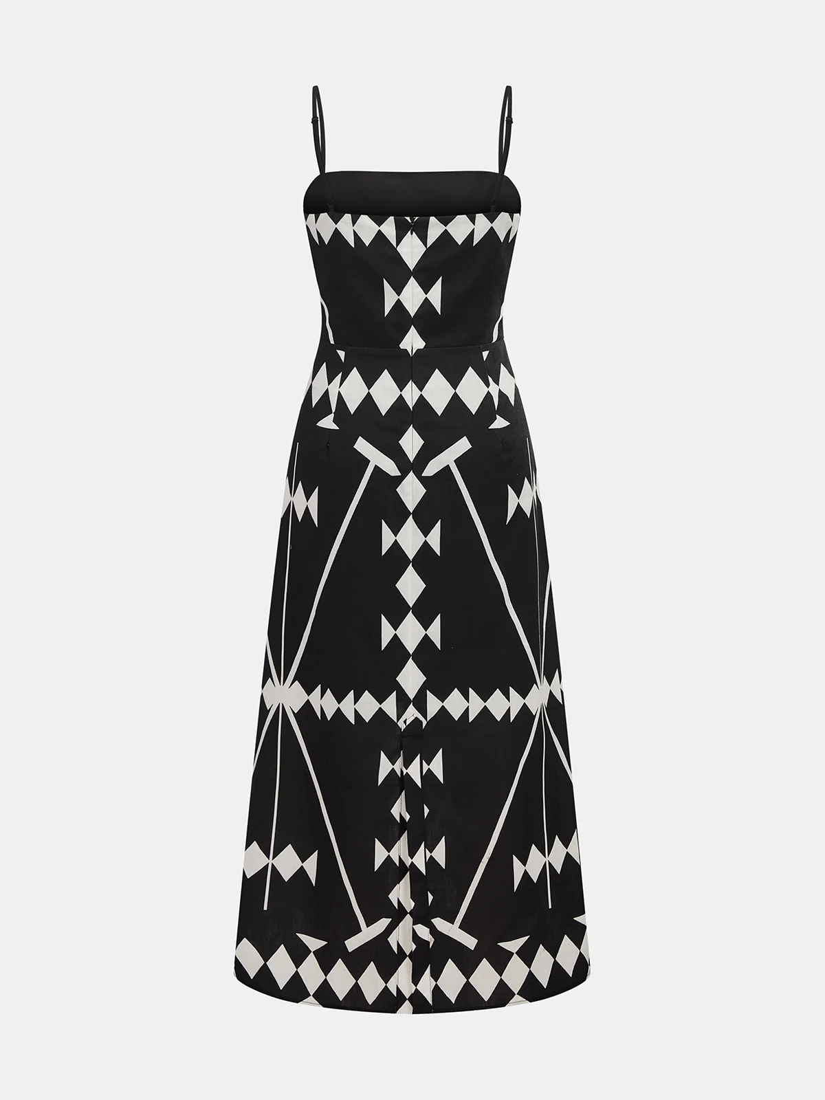 Geometric Print Cami Maxi Dress - Image 3