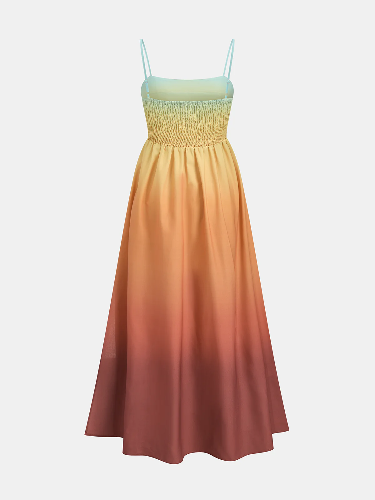 Gradient Cutout Cami Slit Maxi Dress - Image 2