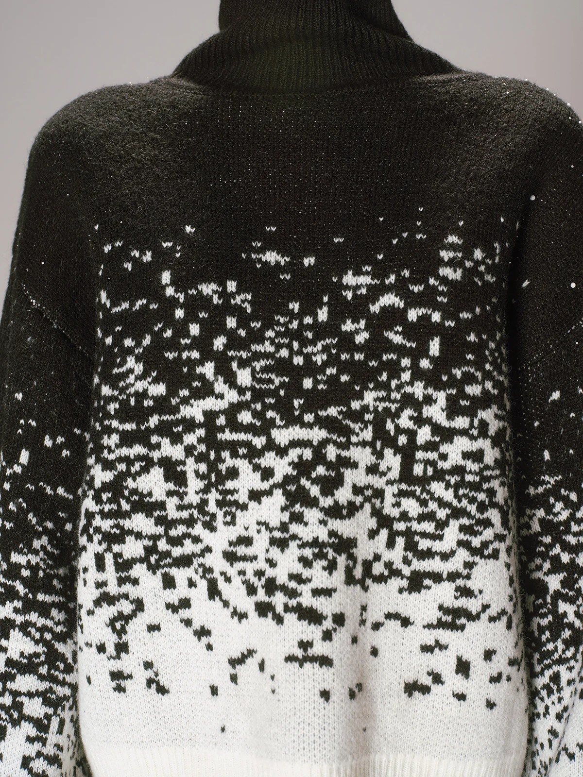 Gradient Wool-Blend Turtleneck Sweater - Image 5