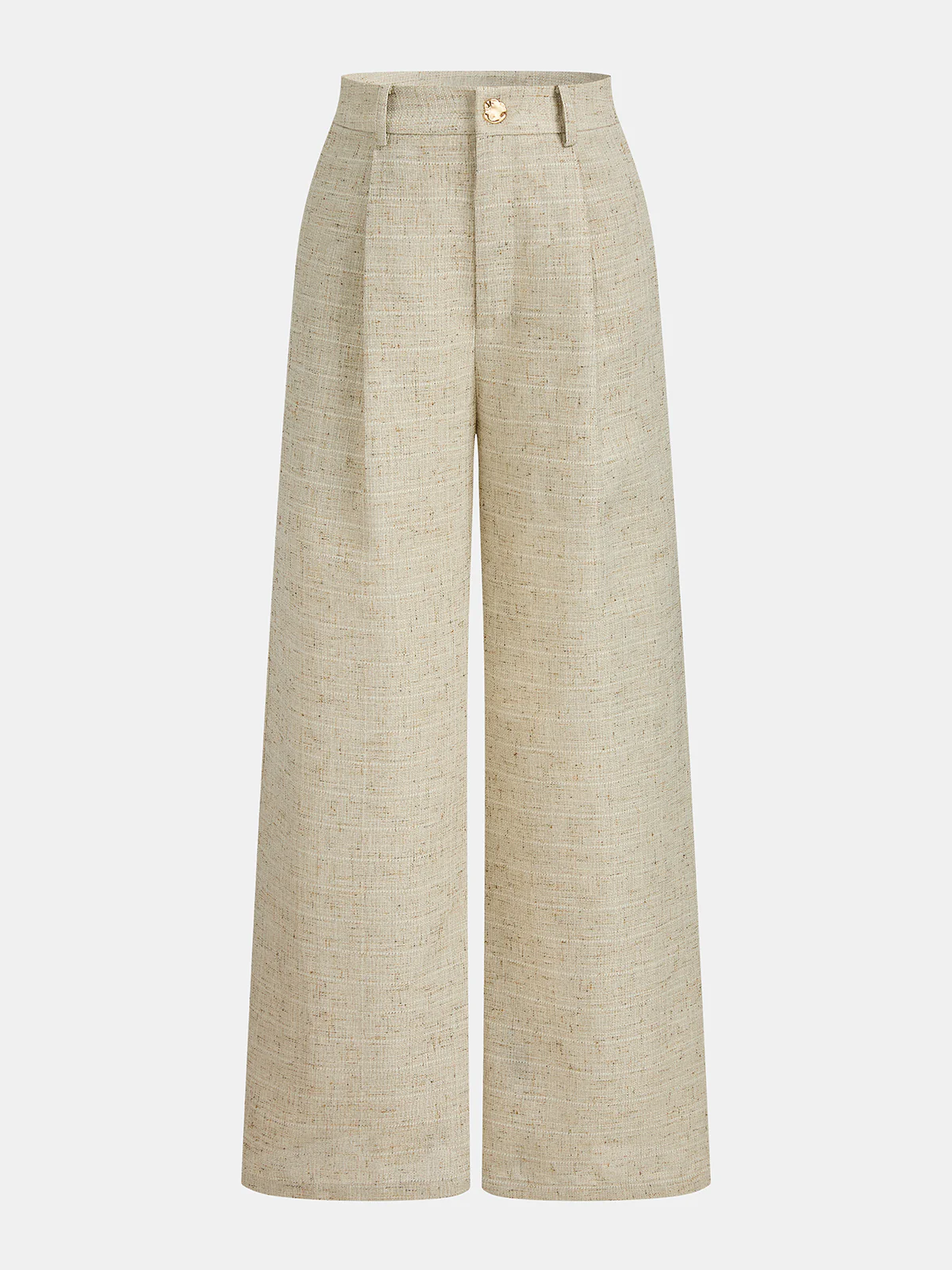 Halter Metal Detail Vest & Wide Leg Pants Set - Image 4