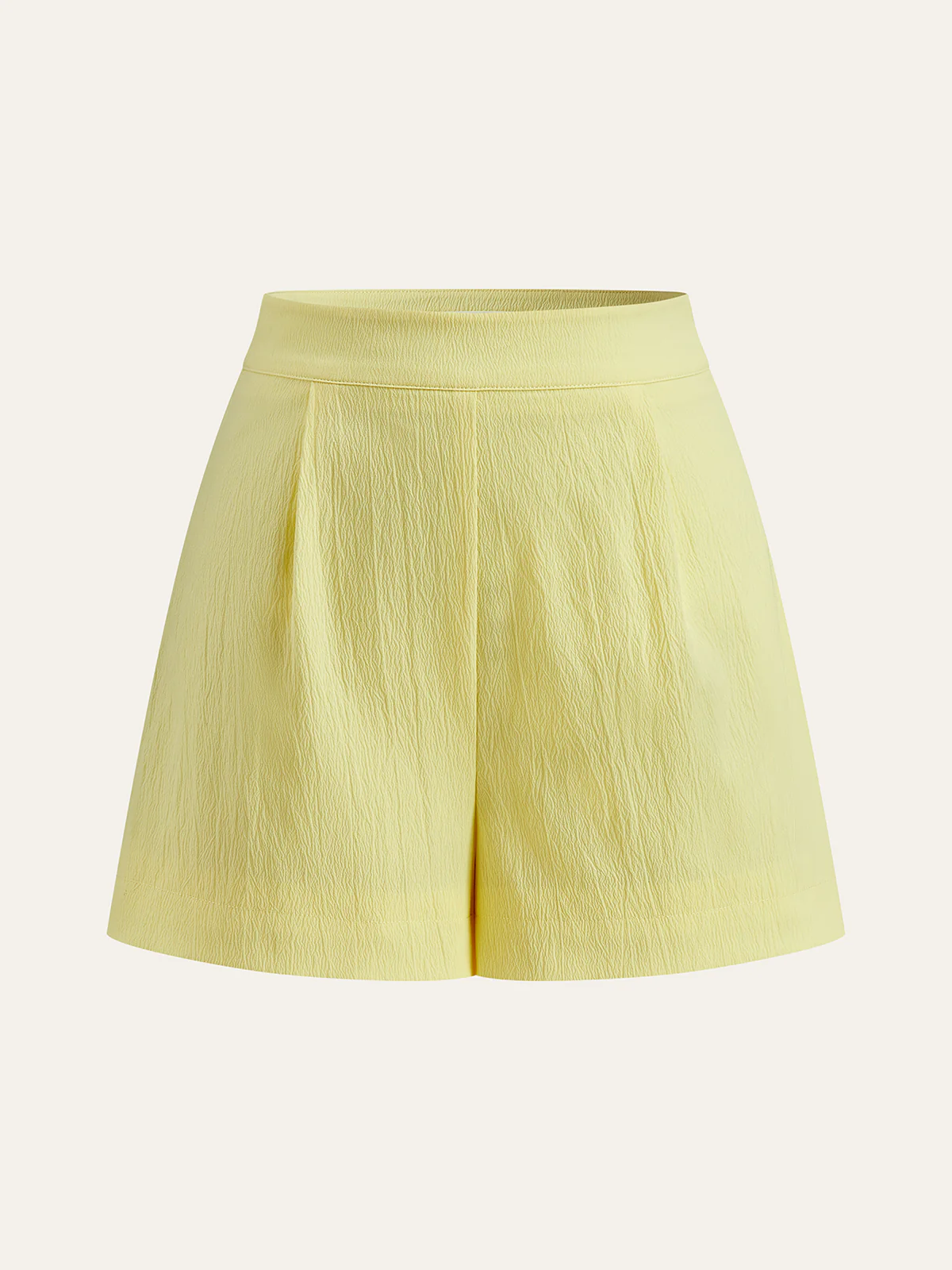 Halter Neck Asymmetric Hem Shorts Set - Image 4
