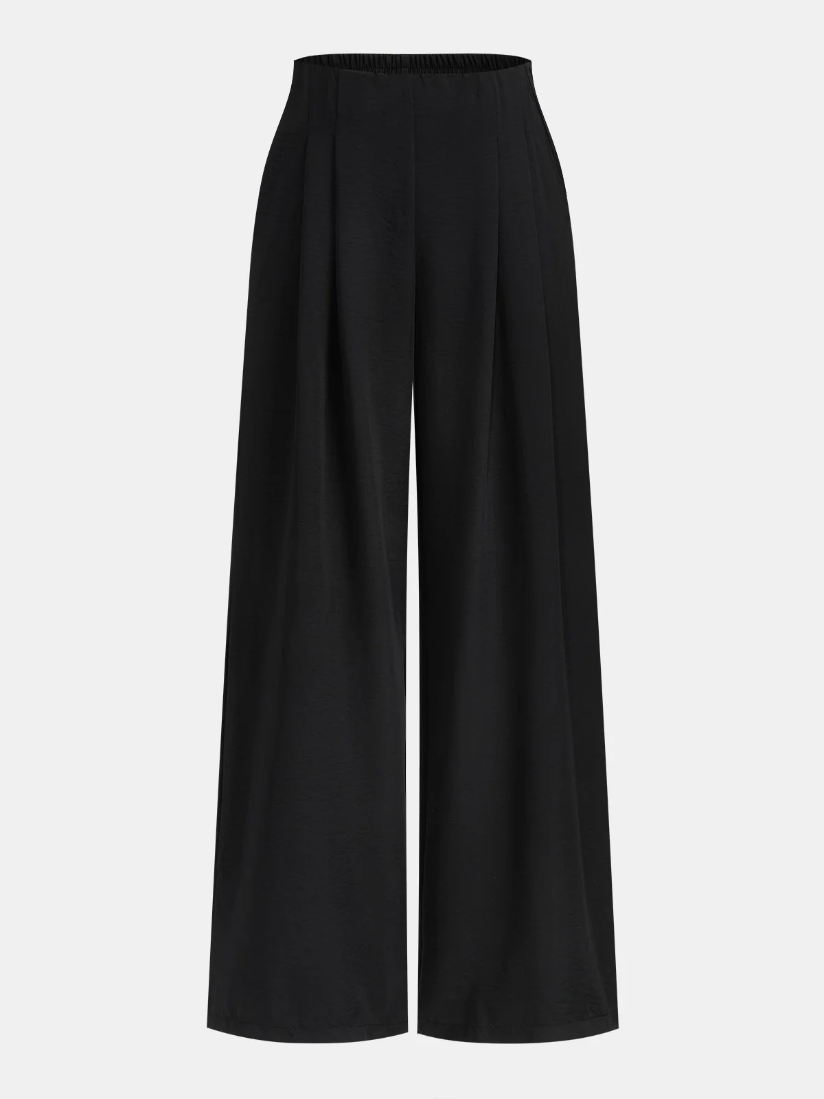 Halter Neck Button Top & Wide Leg Pants Set - Image 5