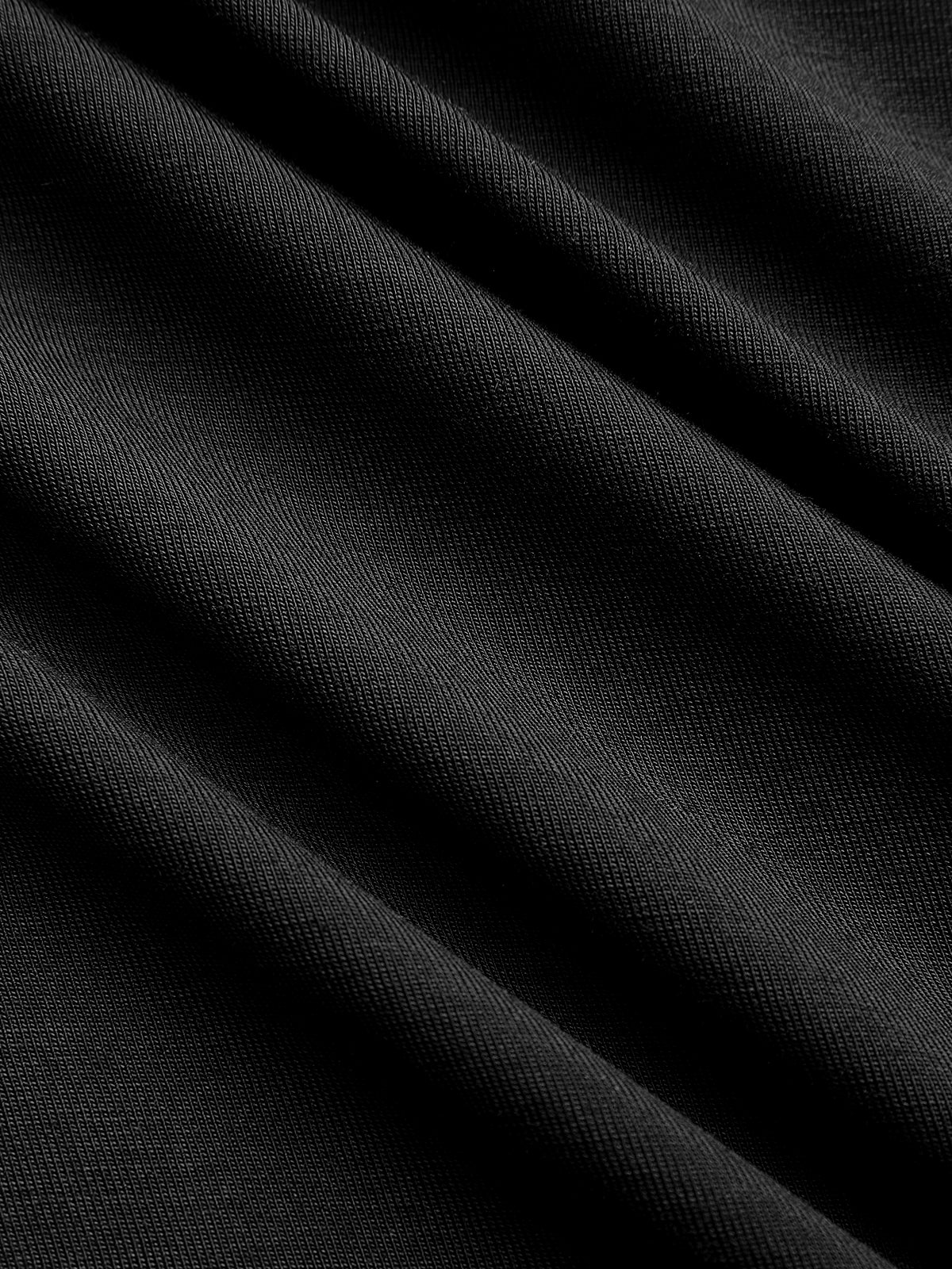 Halter Neck Twisted Ruched Slit Maxi Dress - Image 3
