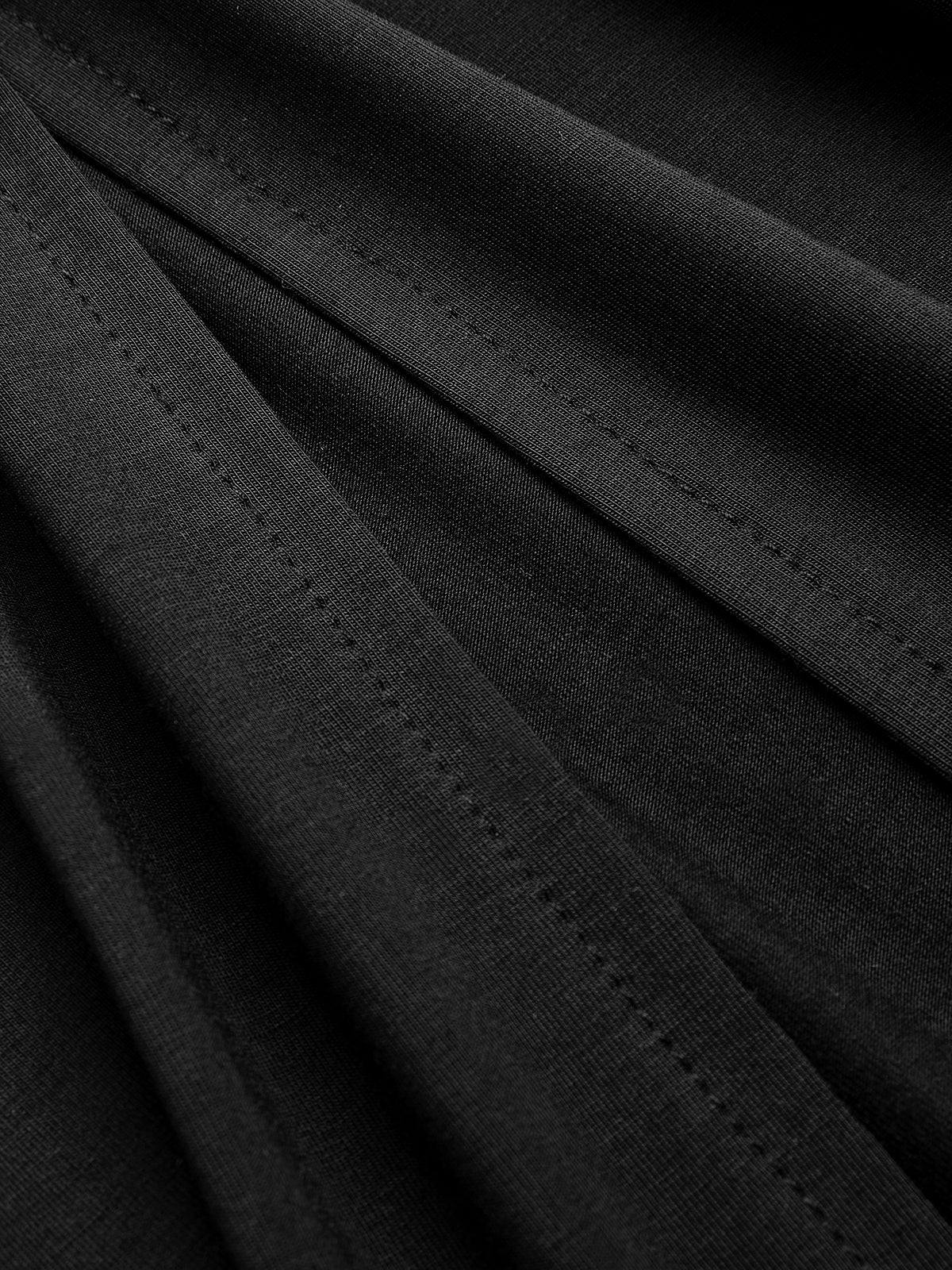Halter Neck Twisted Ruched Slit Maxi Dress - Image 4