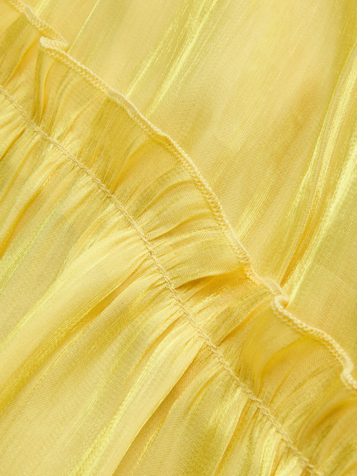 Halter Ruched Tiered Maxi Dress - Image 5