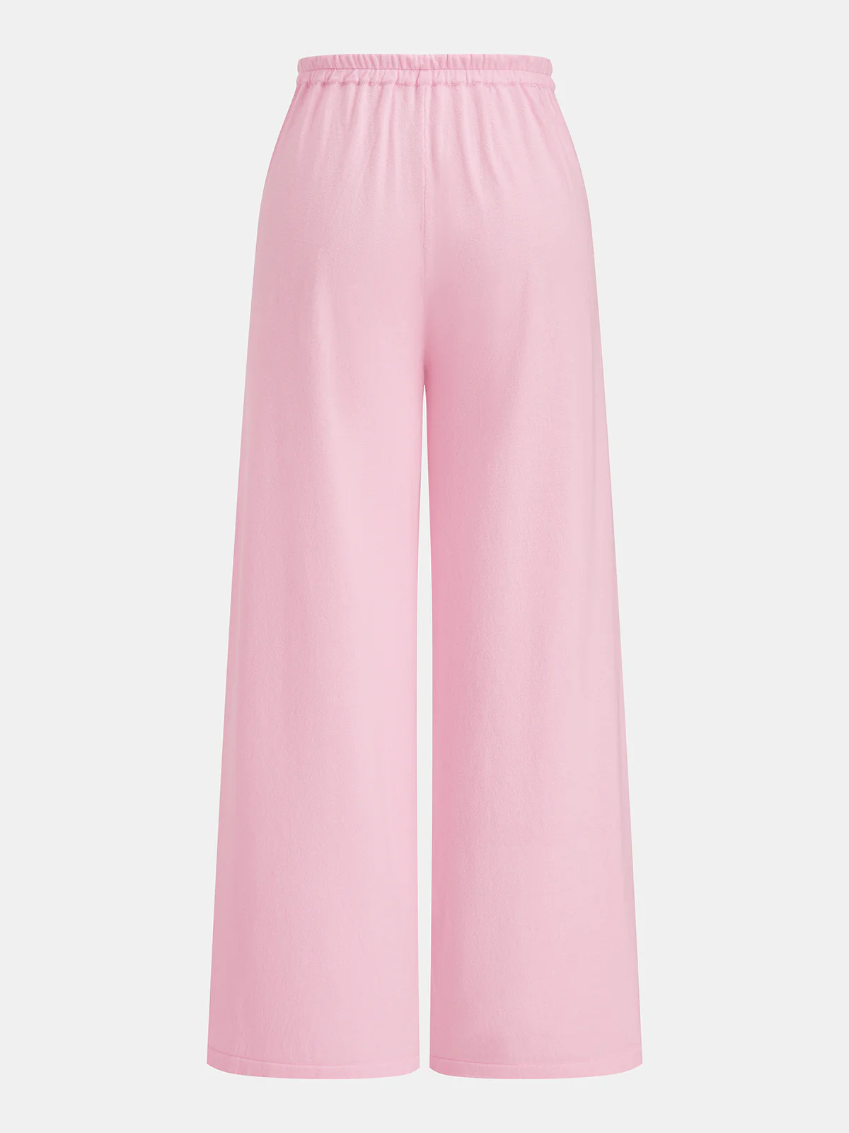 Halter Twist-Front Knit Top & Drawstring Pants Set - Image 5