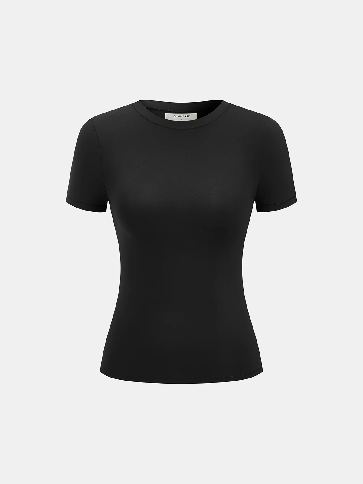 High Stretch Knit Short Sleeve Top - Image 2