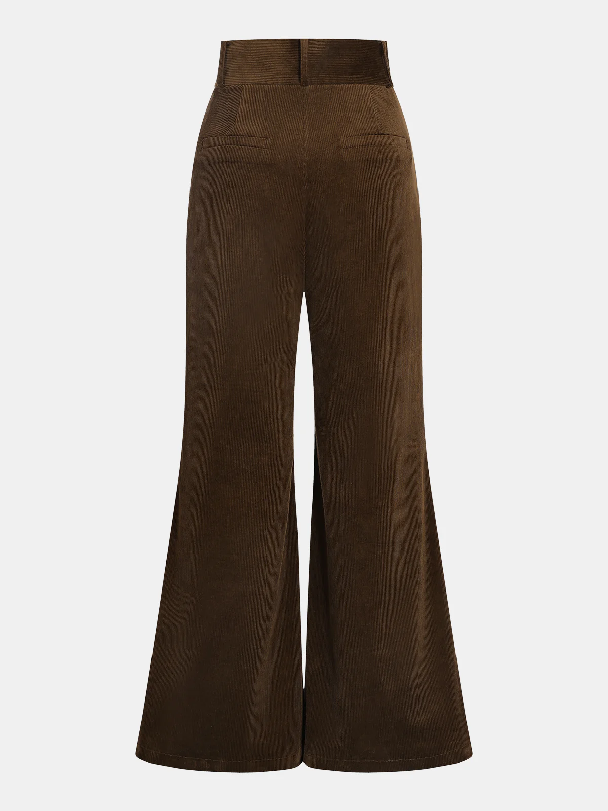 High-Waist Corduroy Flare Pants - Image 2
