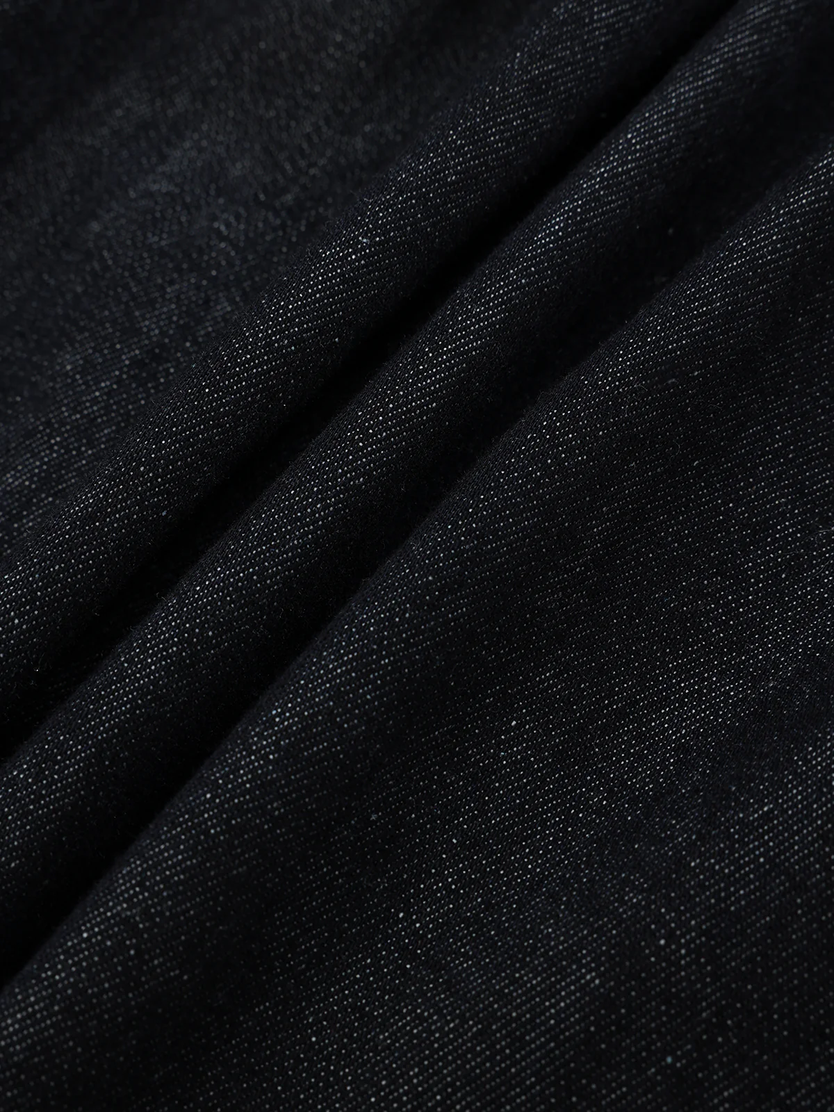 High-Waist Denim Extra Long Wide-Leg Pants - Image 3
