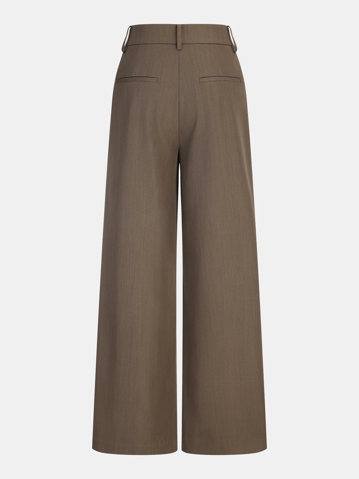 High-Waist Pleated Wide-Leg Pants - Image 2
