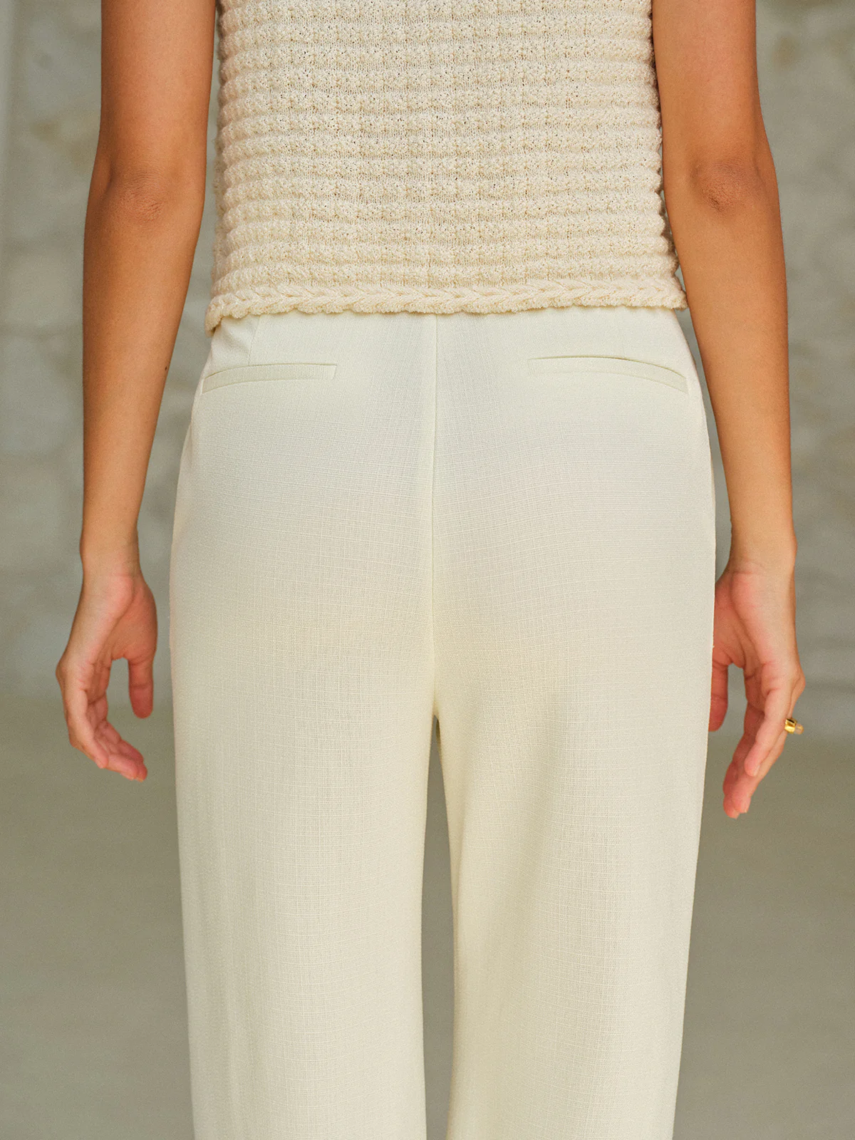 High-Waist Pocketed Pants - Image 7