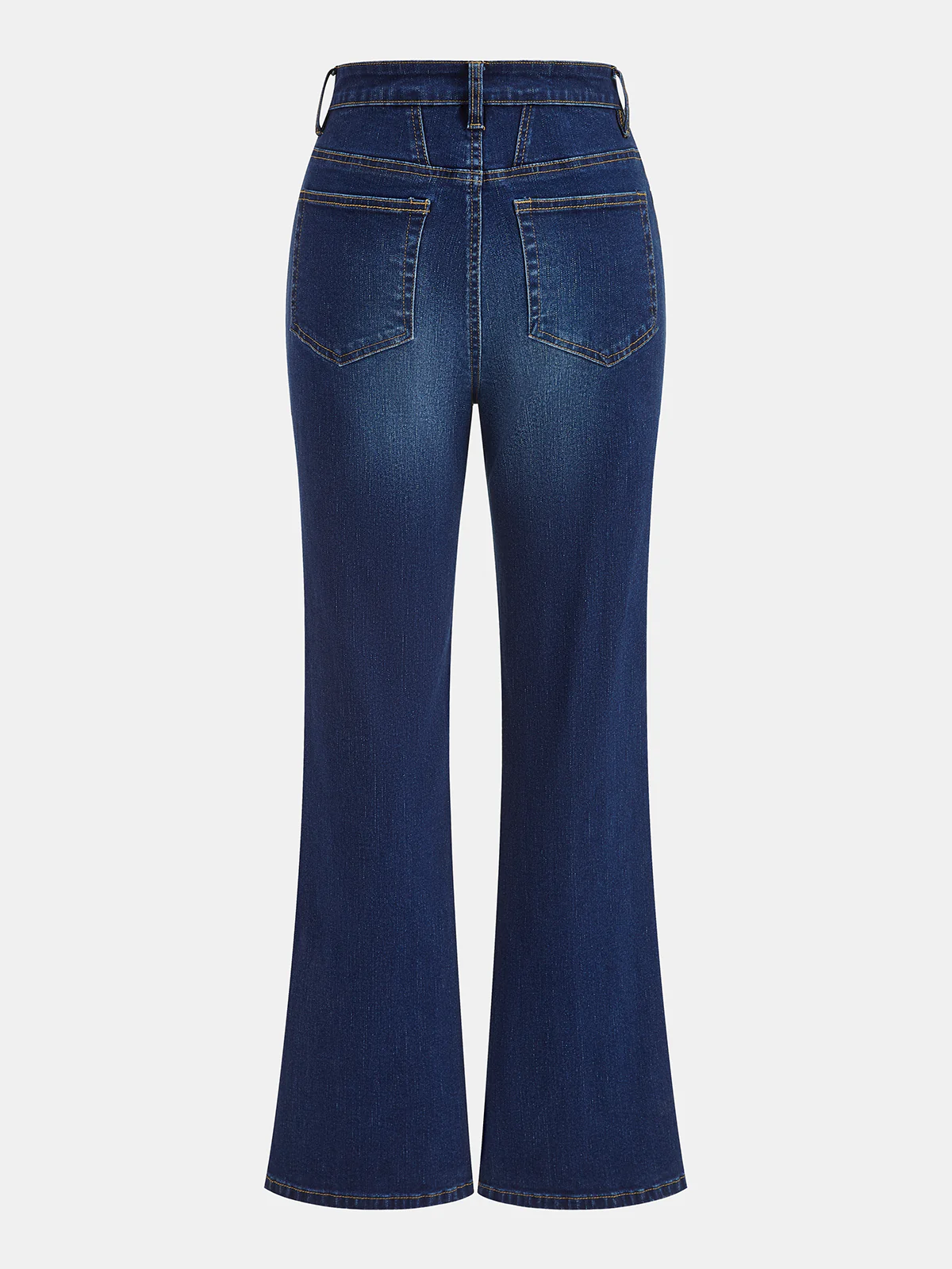 High-Waisted Flared Jeans - Image 2