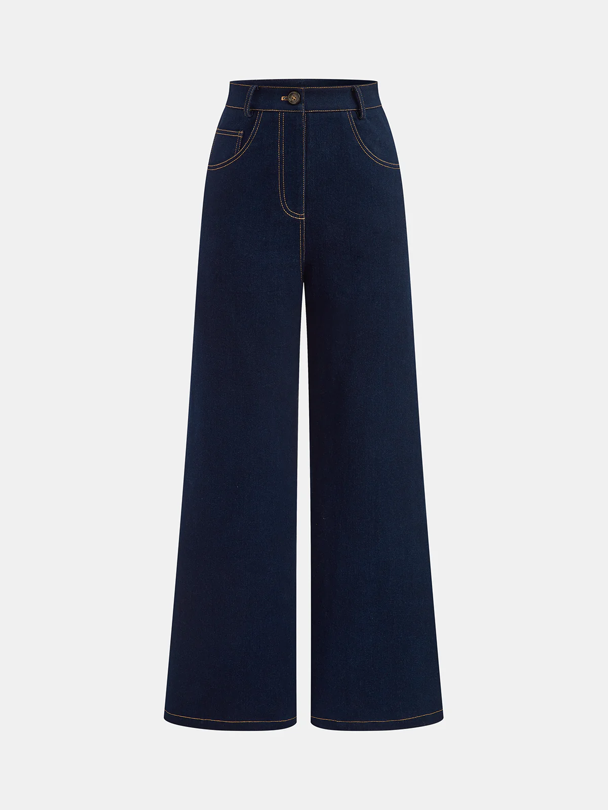 High-Waisted Straight-Leg Jeans - Image 7