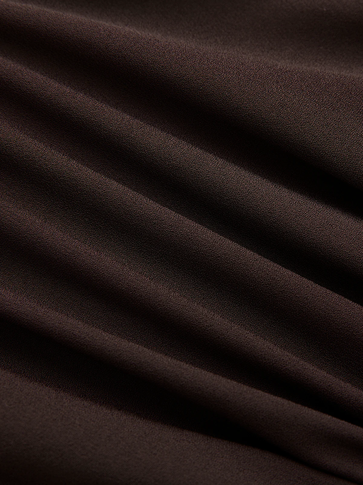 Hook-and-Eye Ruched V-Neck Sleeveless Top - Image 3