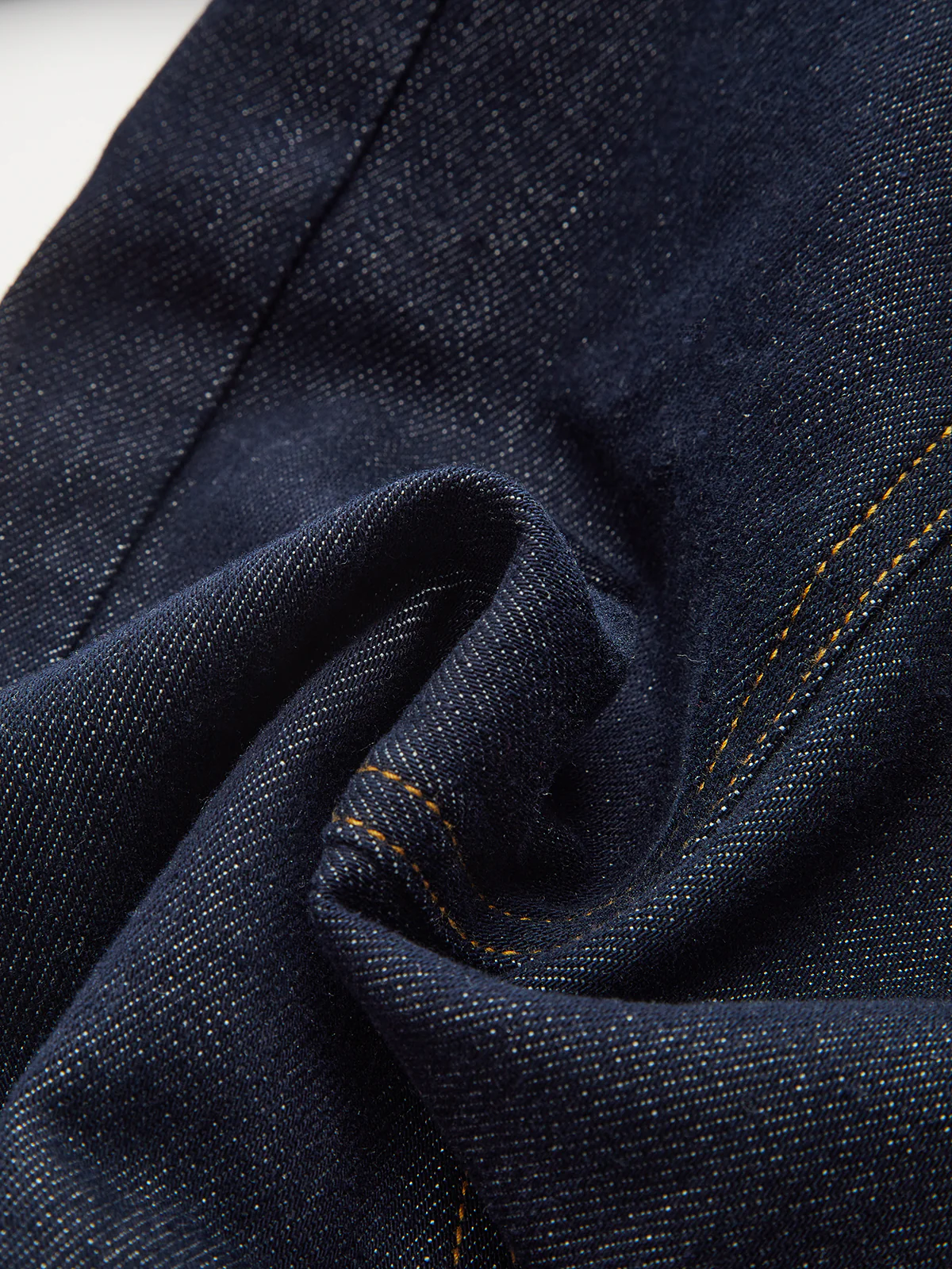 Horsebit Detail Denim Mid-Waist Jeans - Image 3