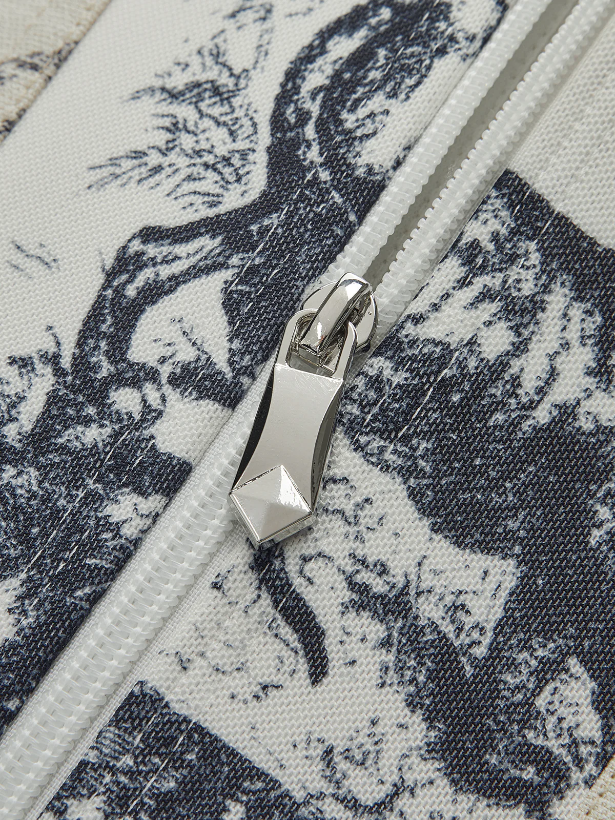 Ink Wash Painting Print Corset Top - Image 3