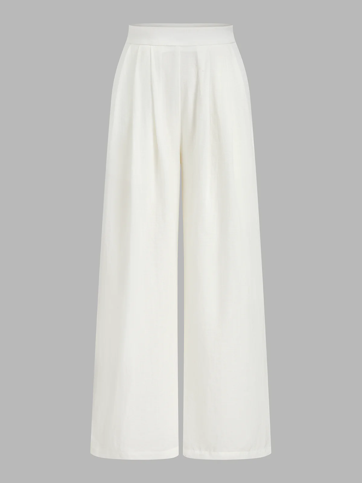 Irregular Hem Short Sleeve Top & Pants Set - Image 5
