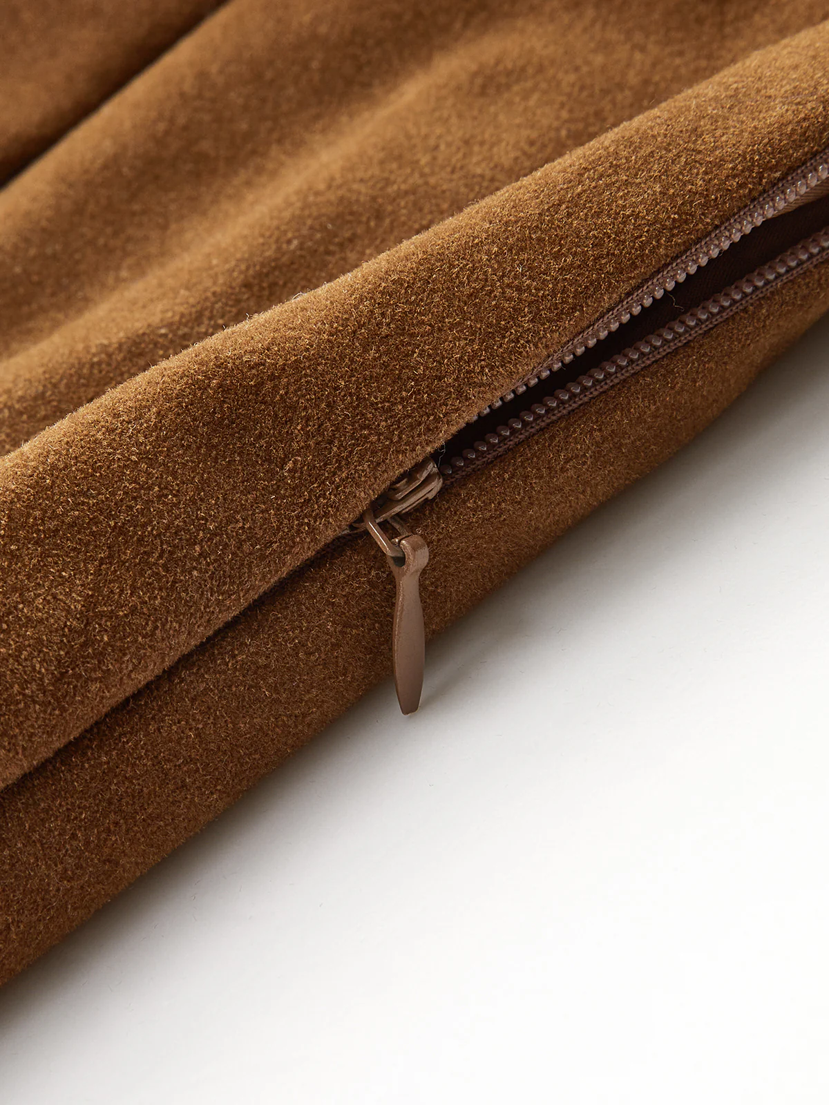 Irregular Metal Detail Suede Effect Mini Skirt - Image 3