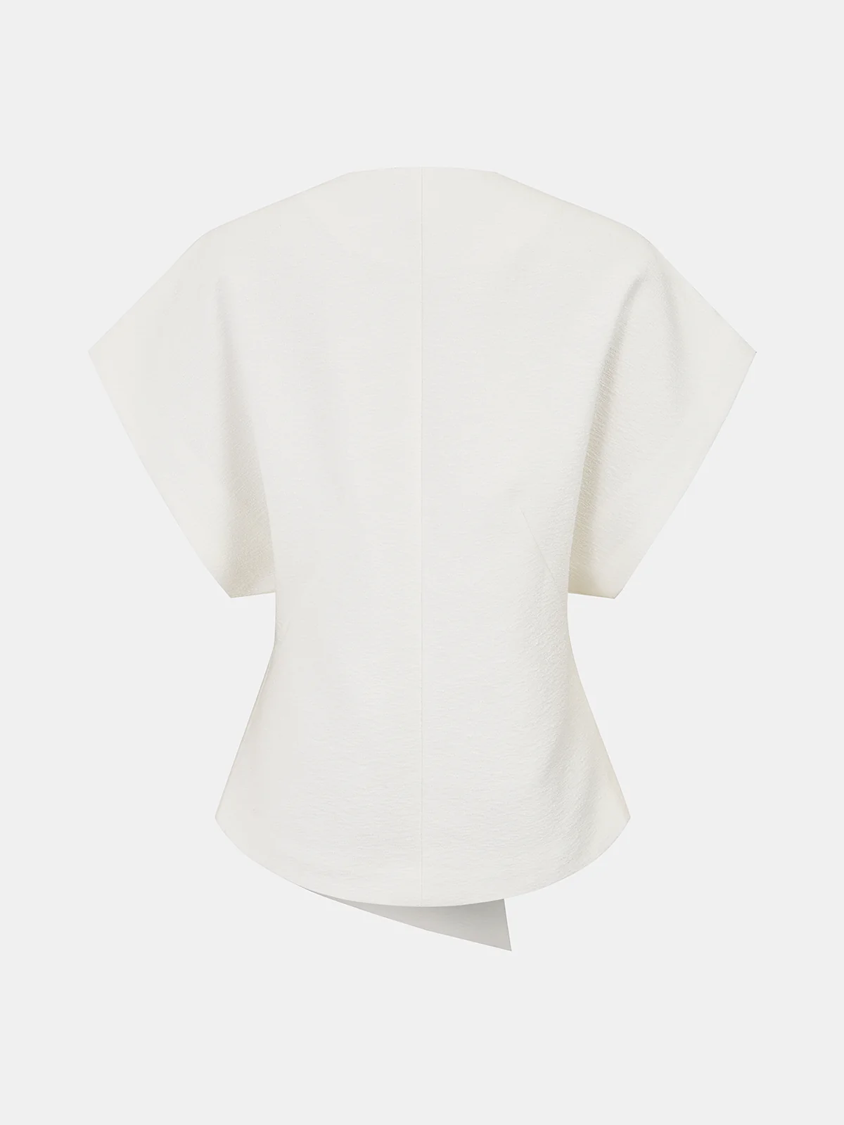 Jeweled Short Sleeve V-Neck Top - Image 2