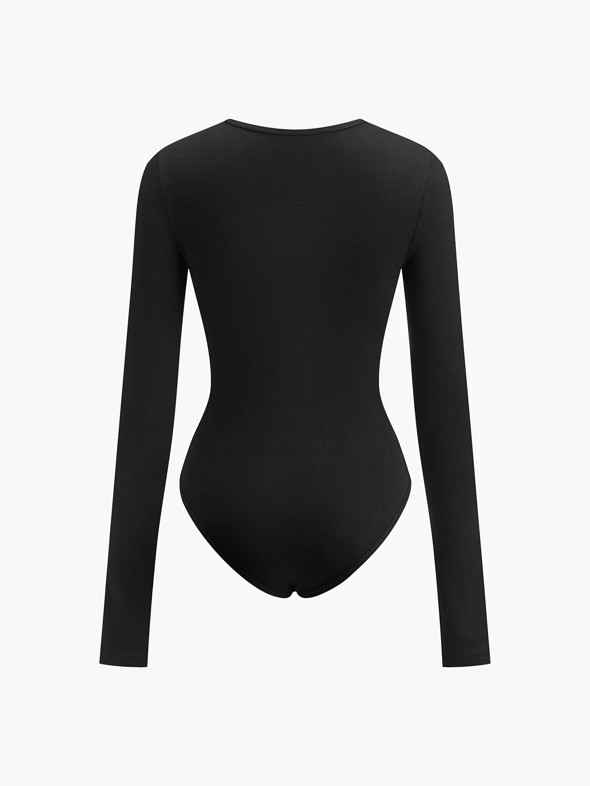 Keyhole Cutout Long Sleeve Bodysuit - Image 5