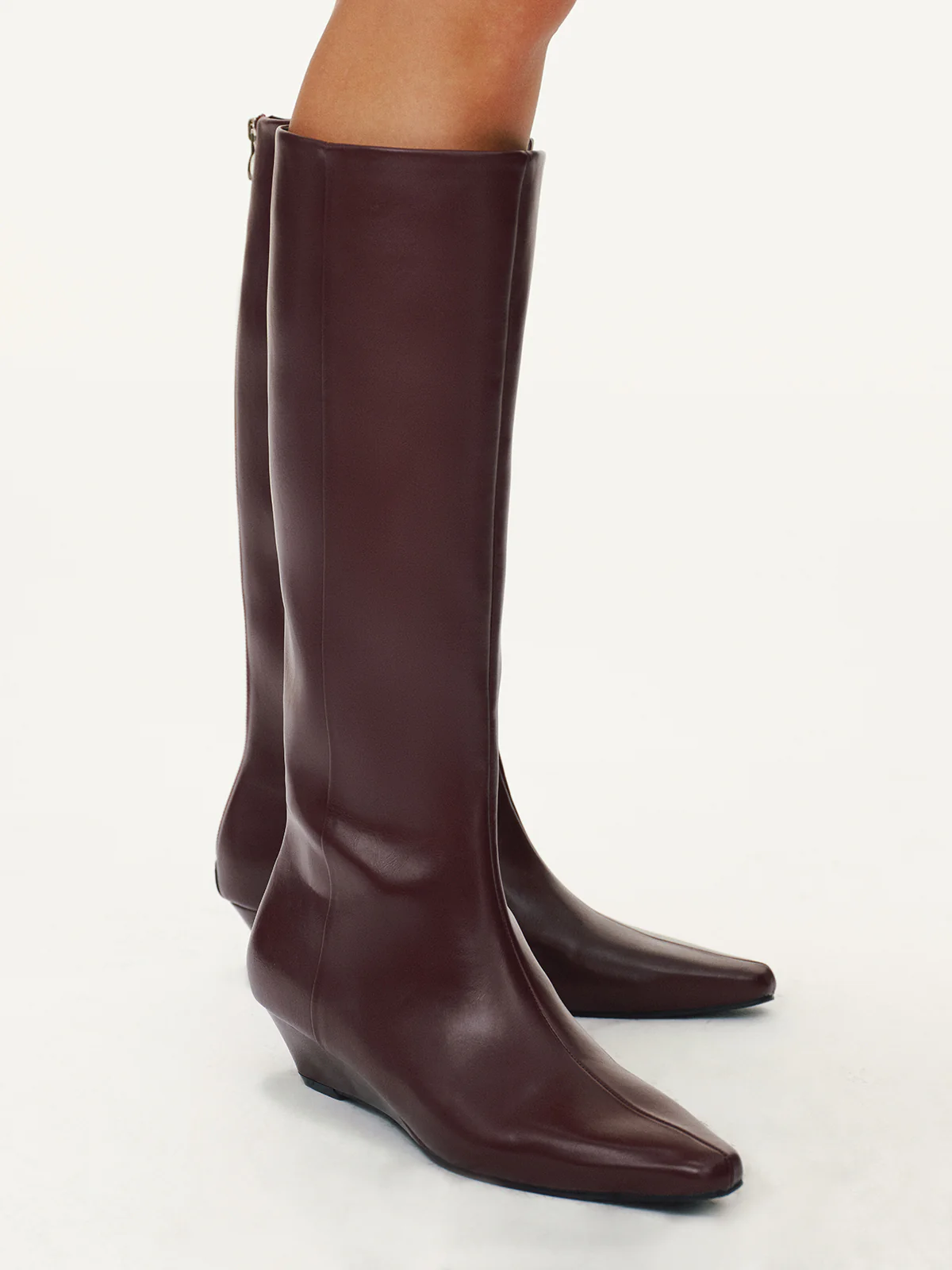 Knee-High Wedge Boots - Image 3