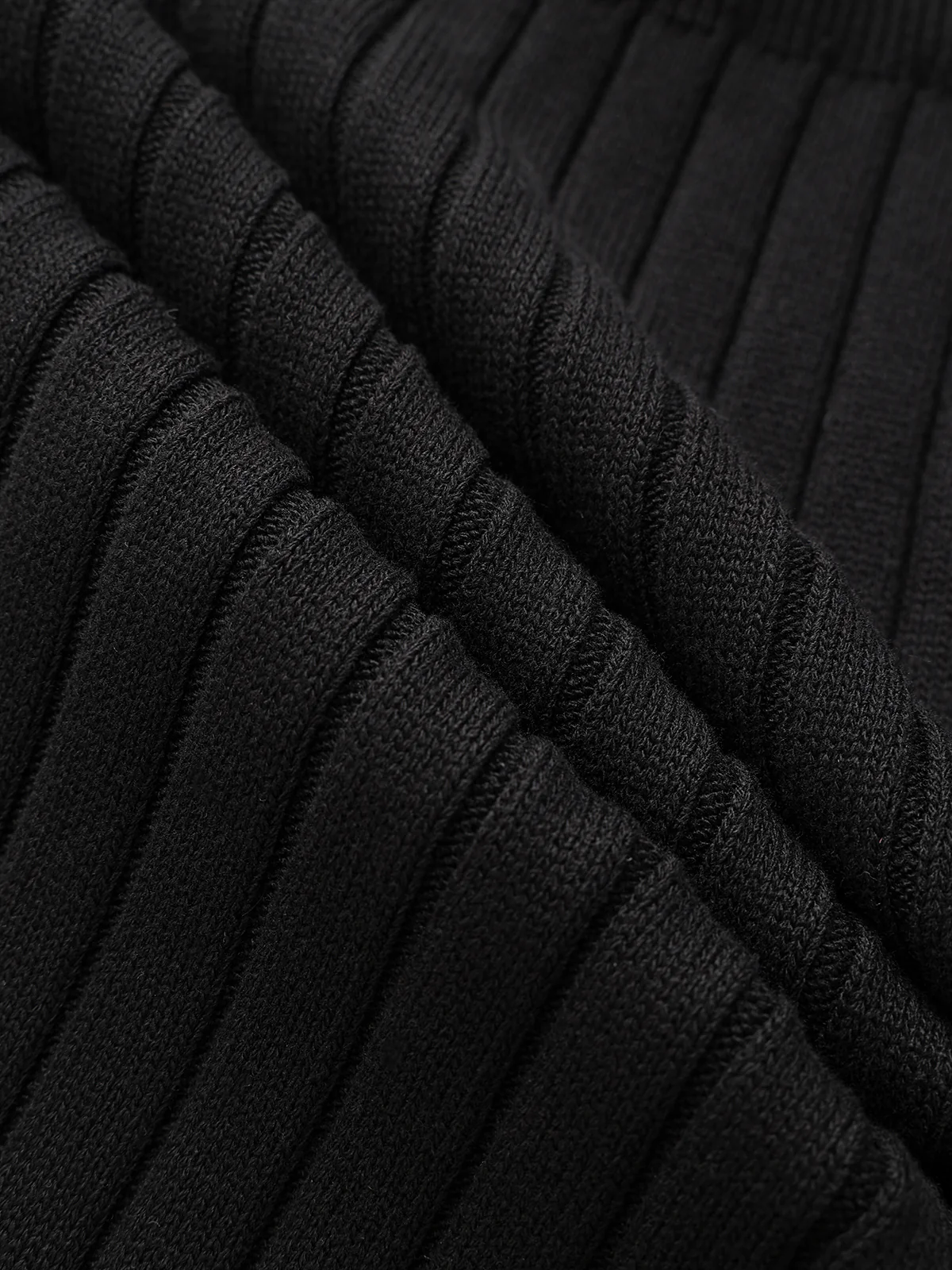 Knit Cap Sleeve Top and Midi Skirt Set - Image 6