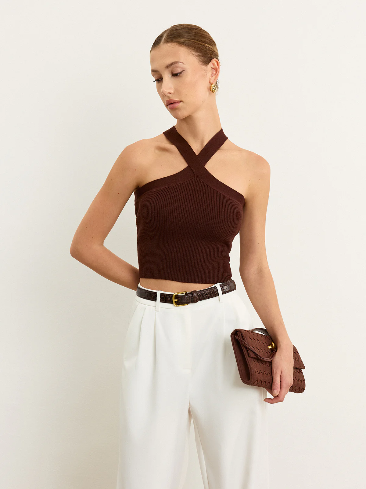 Knit Halter Top - Image 2