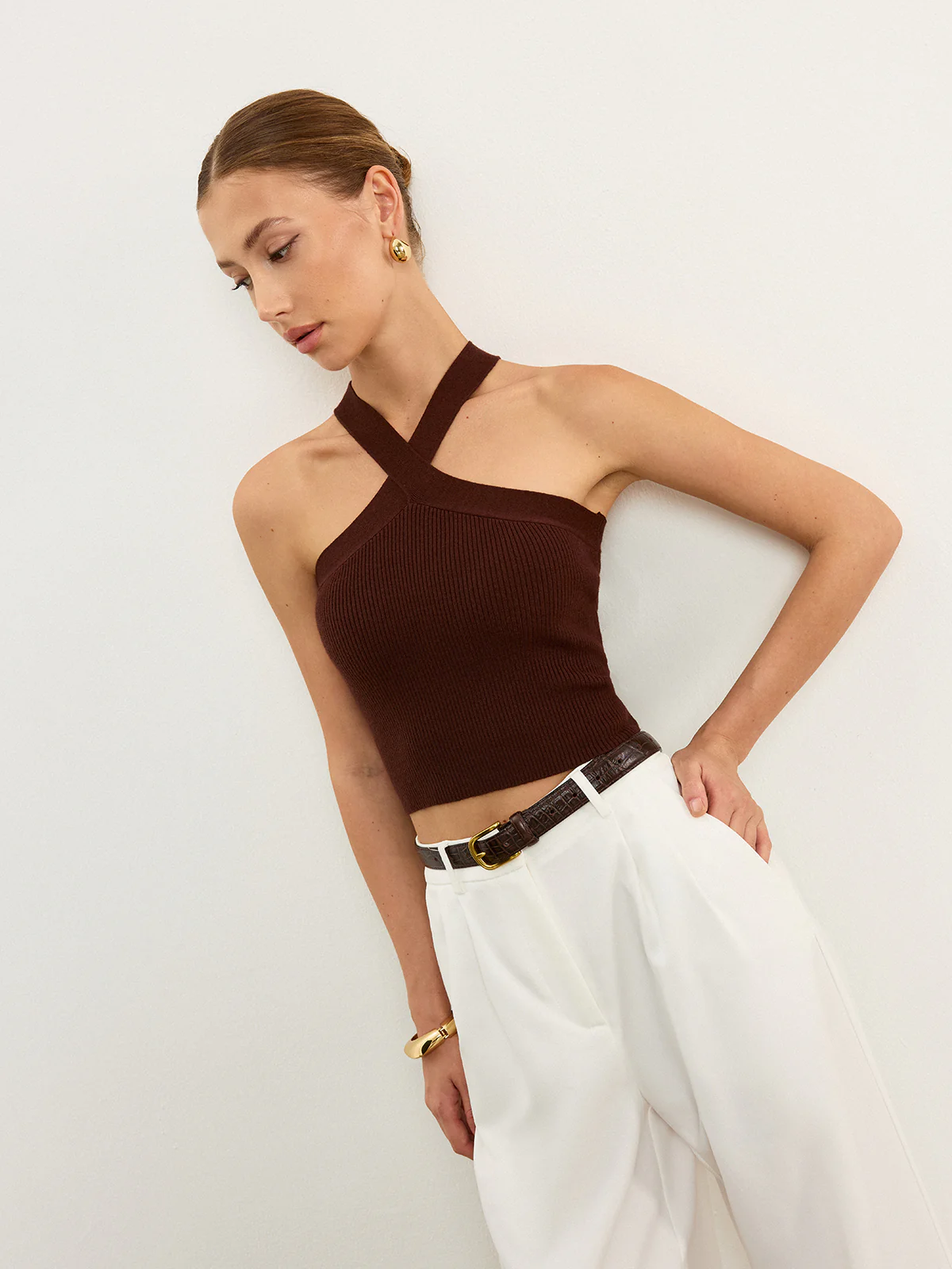 Knit Halter Top - Image 5