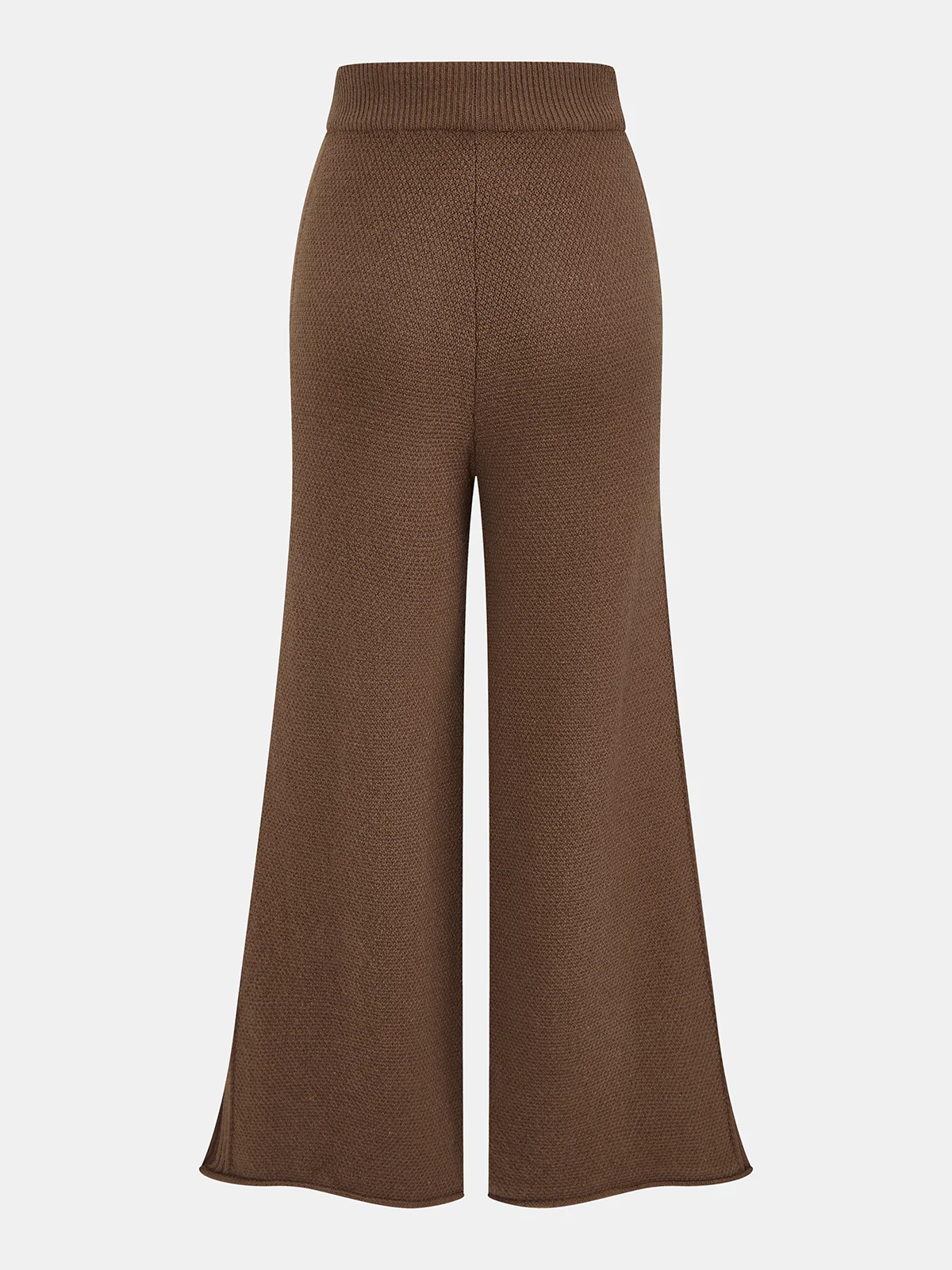 Knit Loose Sweater & Drawstring Pants Set - Image 4
