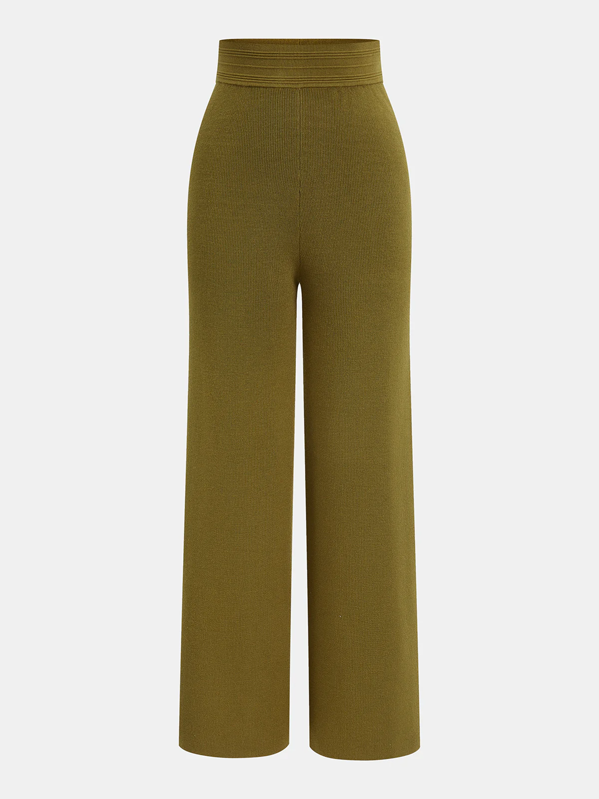 Knit Vest & Elastic Waistband Pants Set - Image 7